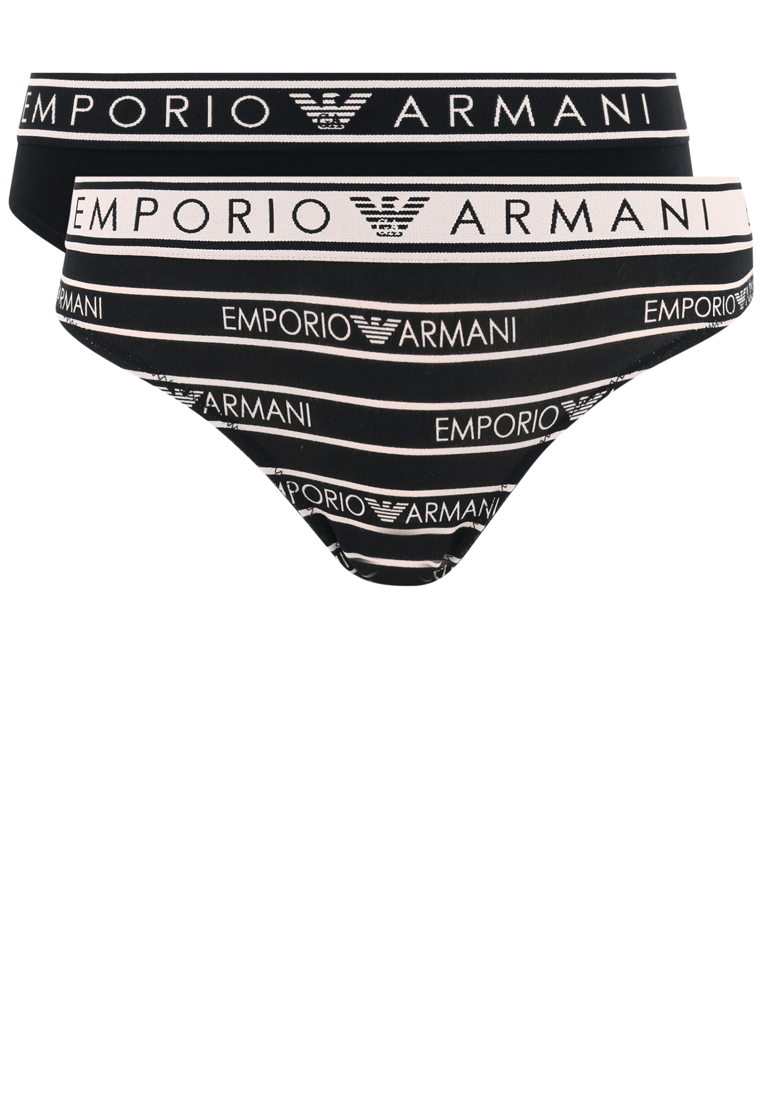 Трусы EMPORIO ARMANI черного цвета