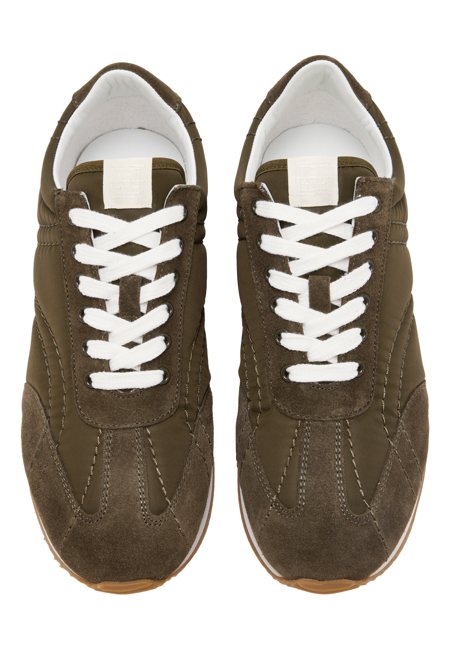 

Кроссовки TOTEME, Зеленый, Зеленый