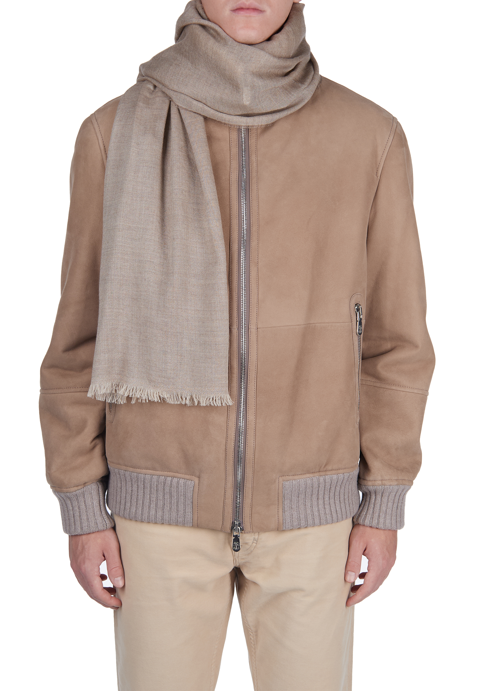 

Шарф PASHMERE, Бежевый, Бежевый