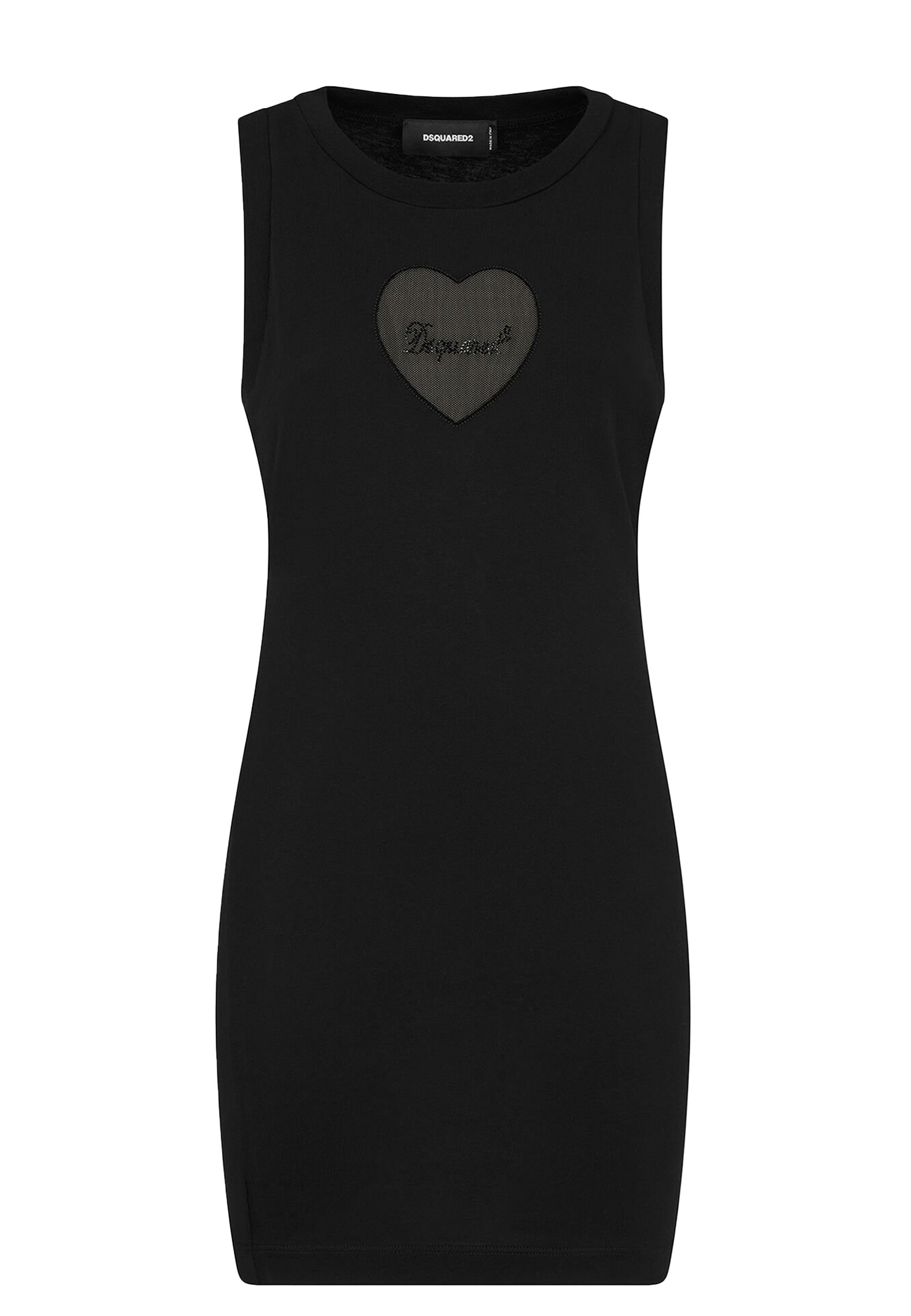 Платье DSQUARED2 Черный, размер M