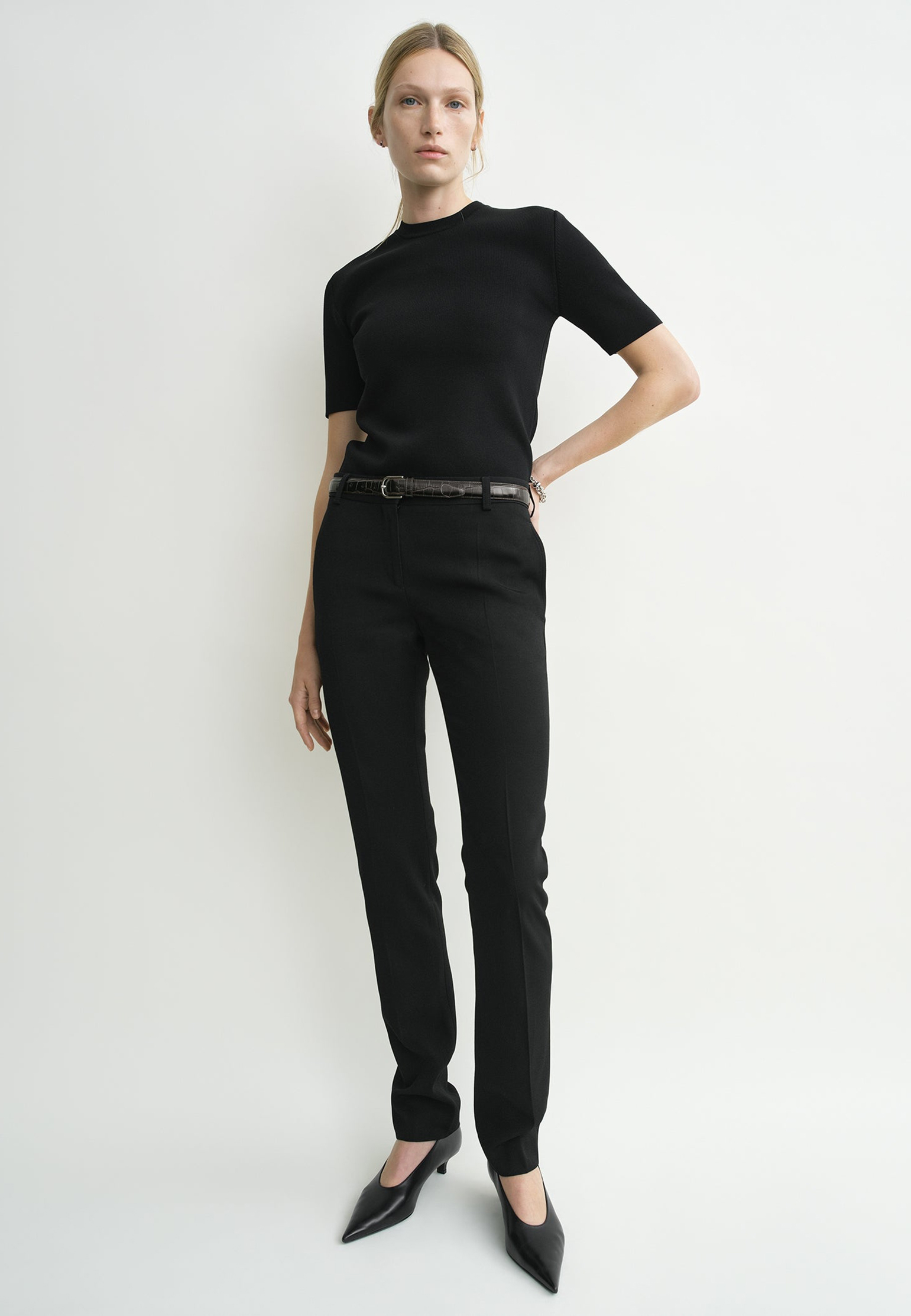 

Брюки TOTEME, Черный, Черный