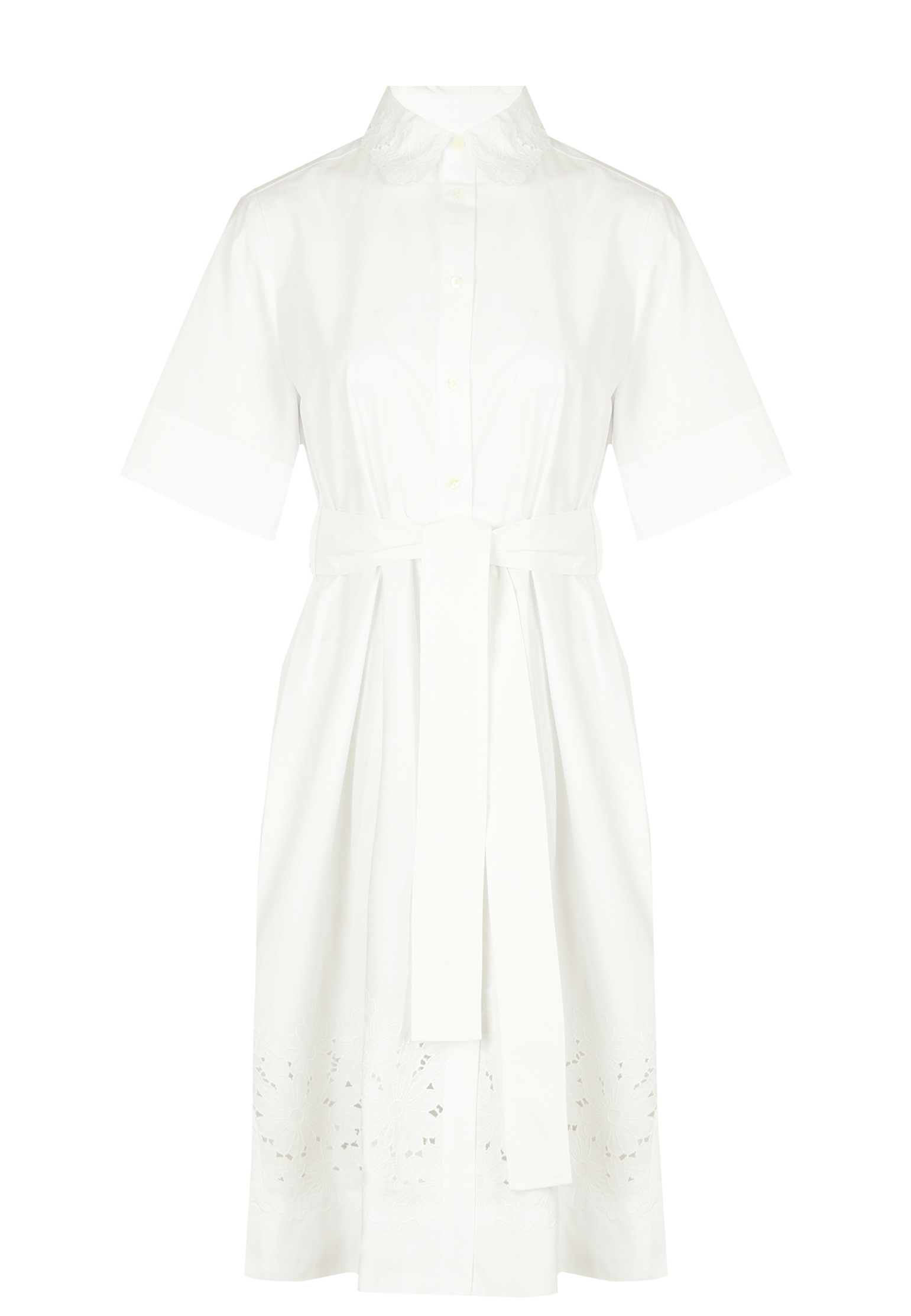 Платье P.A.R.O.S.H. Белый, размер L 159310 - фото 1