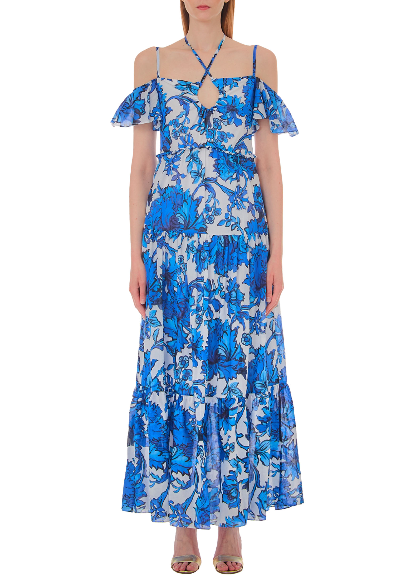Платье LIU JO Голубой, размер 40 177656 - фото 1