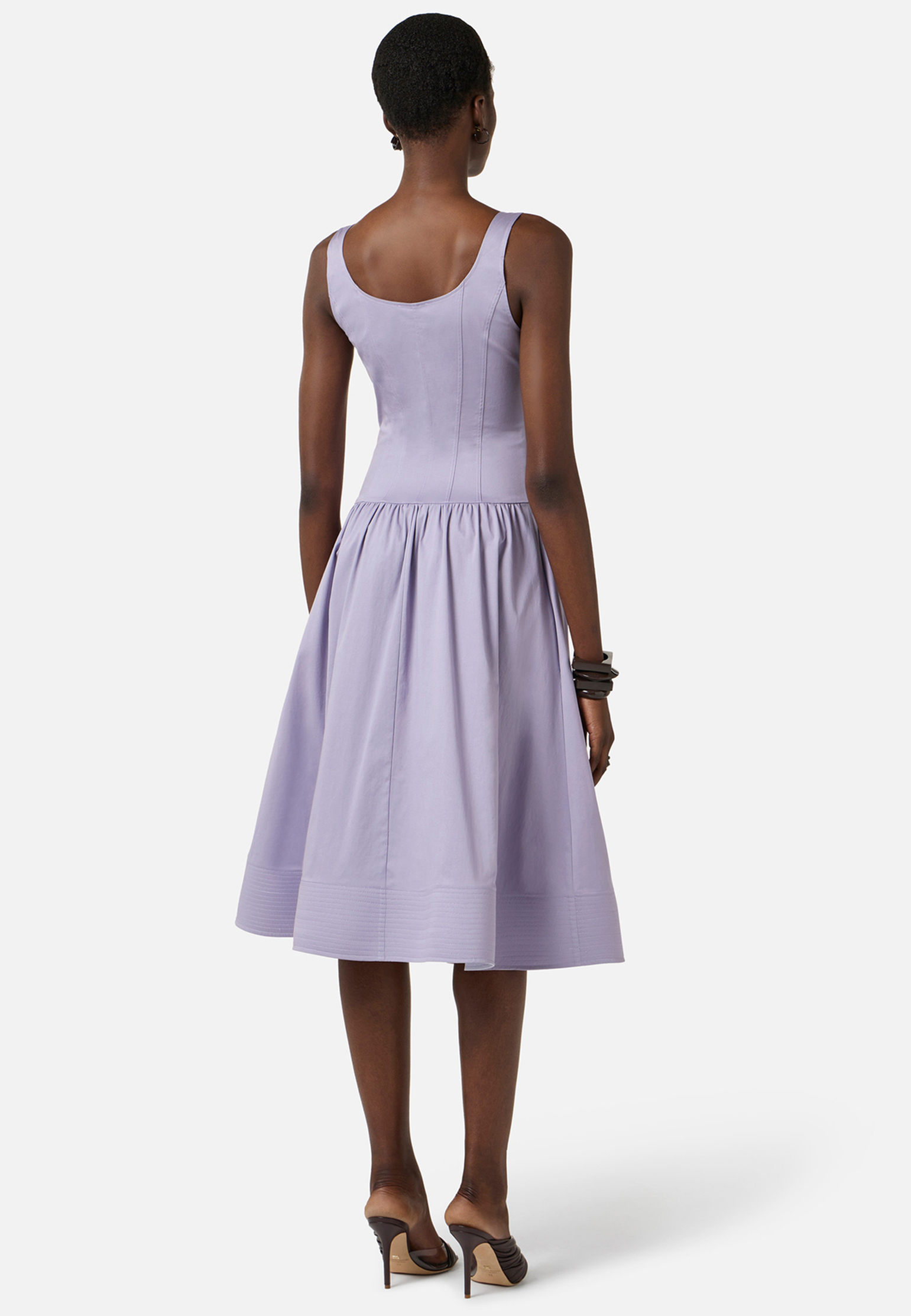 

Платье ELISABETTA FRANCHI, Фиолетовый, Фиолетовый