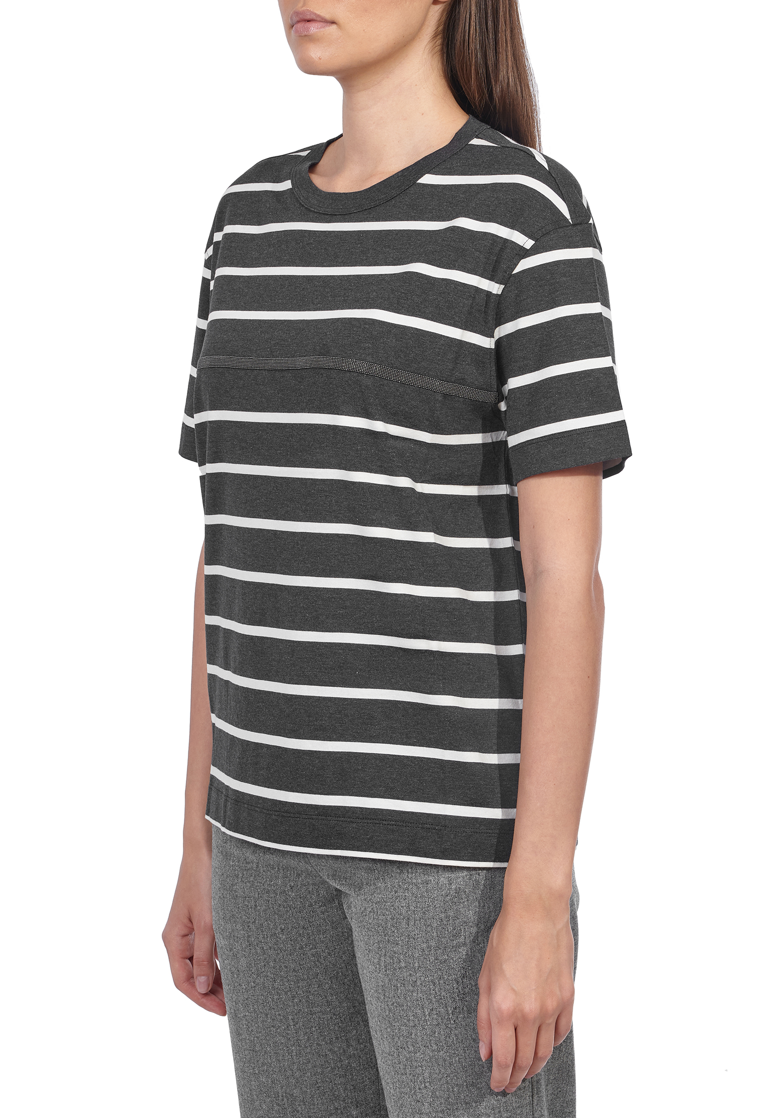 

Футболка BRUNELLO CUCINELLI, Серый, Серый