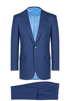 Синий костюм STEFANO RICCI