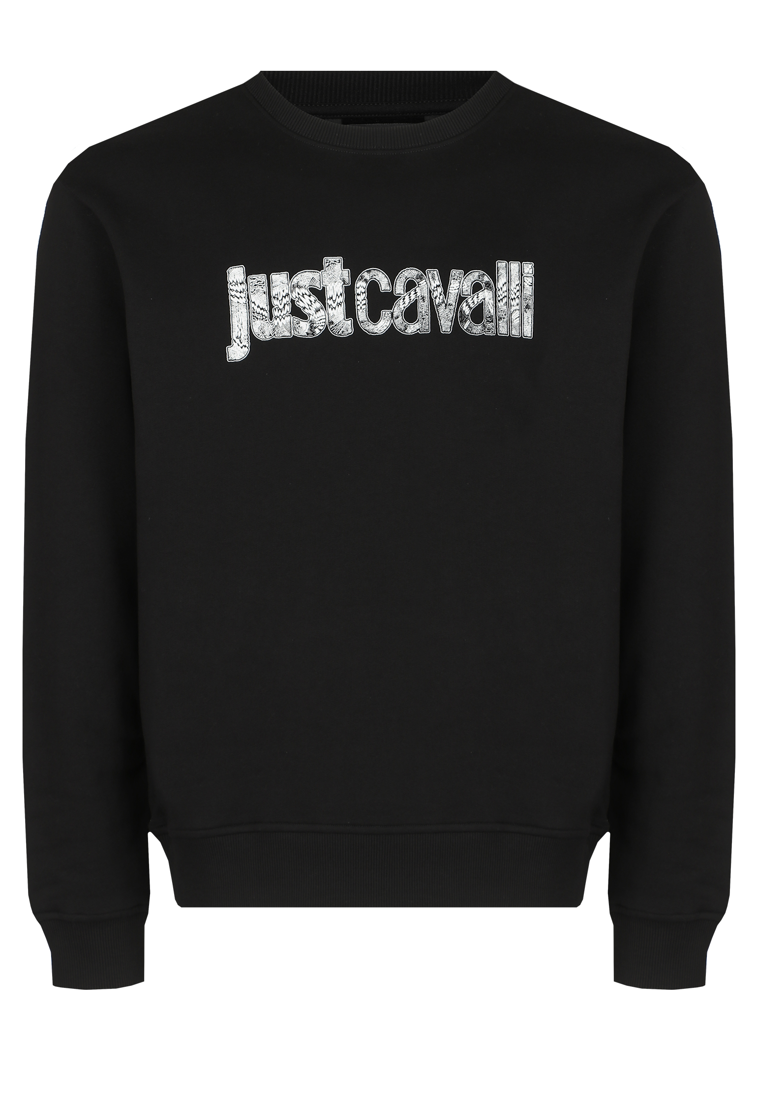 Пуловер JUST CAVALLI черного цвета
