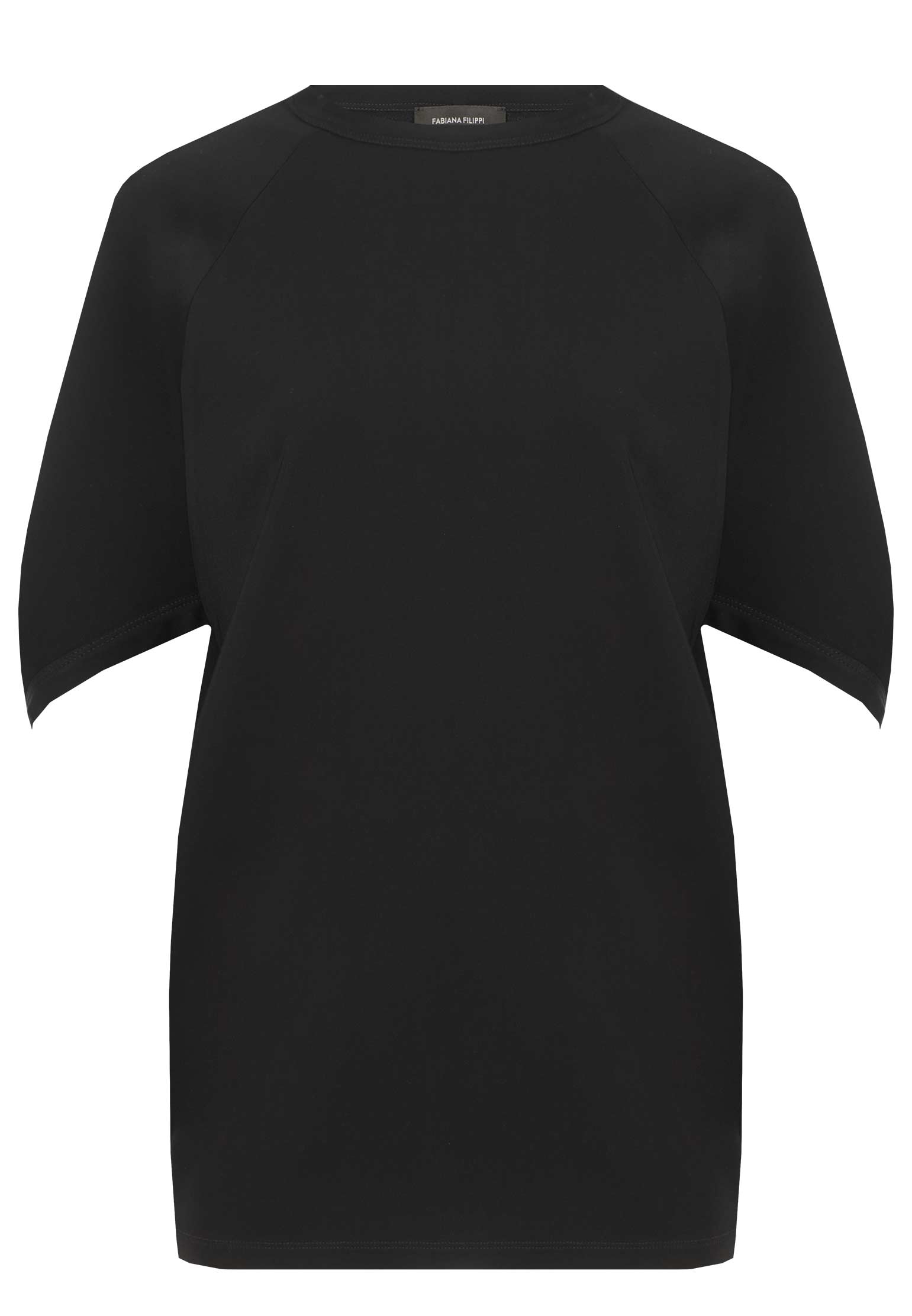 Блуза FABIANA FILIPPI Черный, размер L 174503 - фото 1
