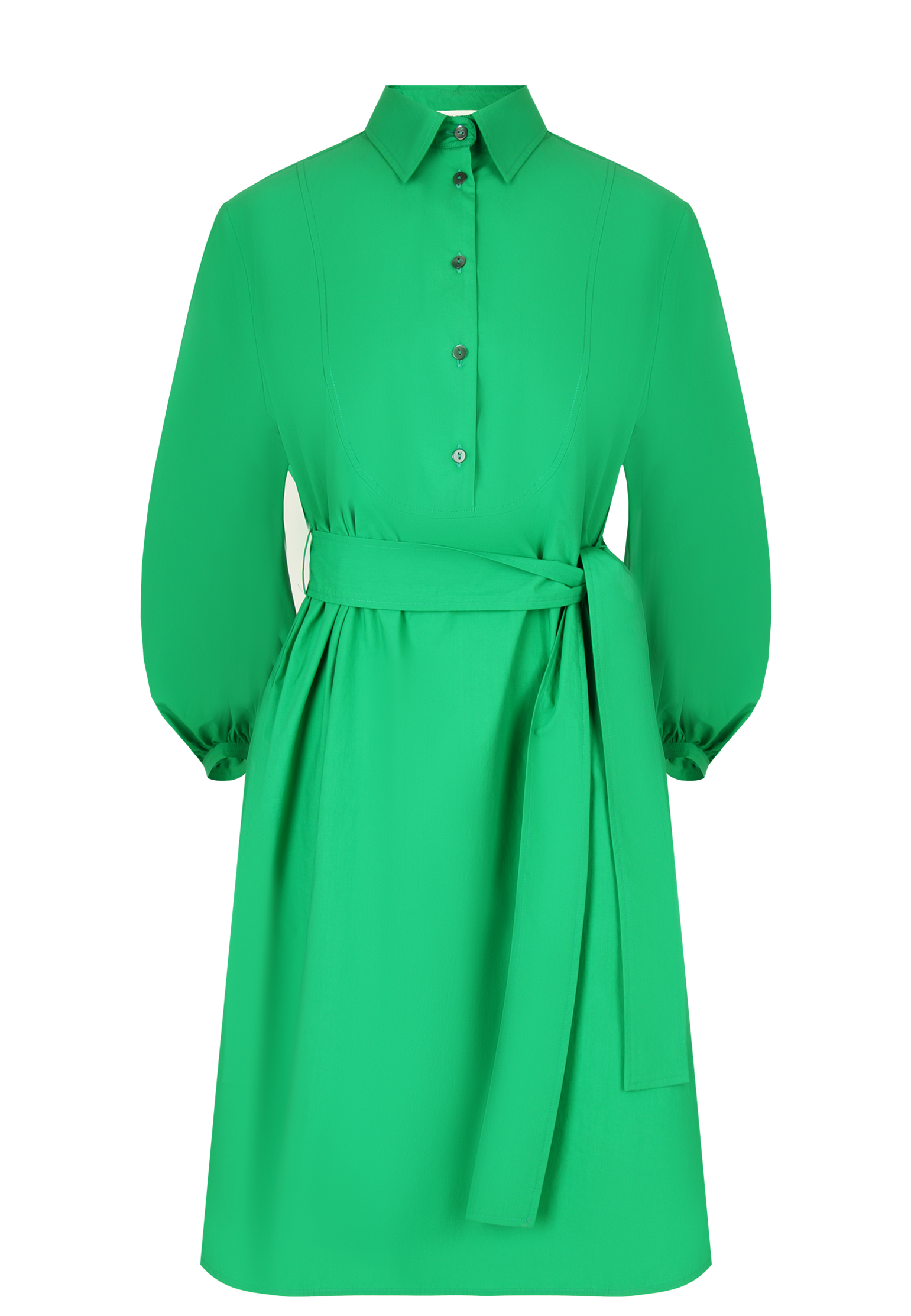 Платье P.A.R.O.S.H. Зеленый, размер XS 156788 - фото 1
