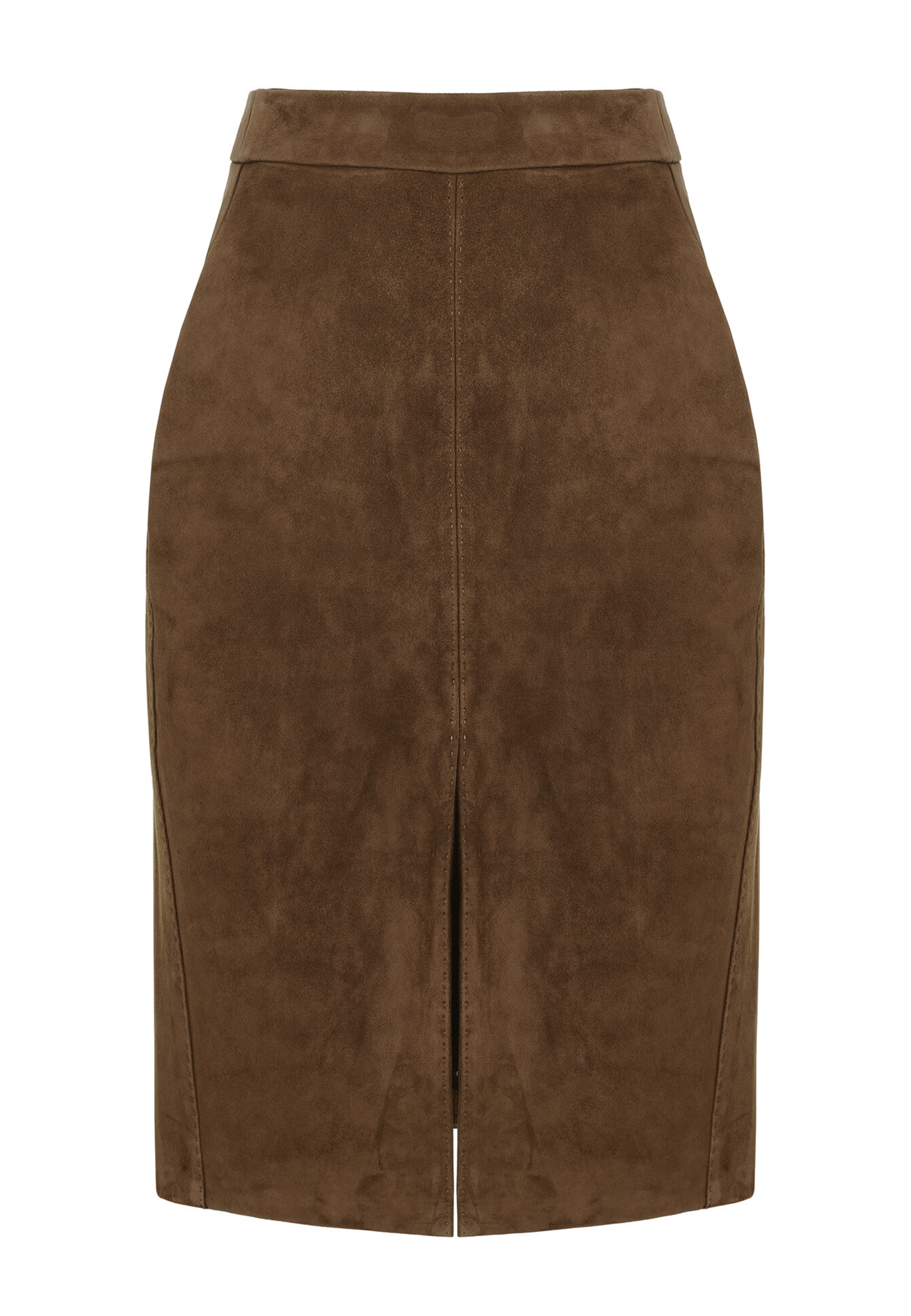 Юбка замшевая с разрезом THE REAL BASE 60900₽