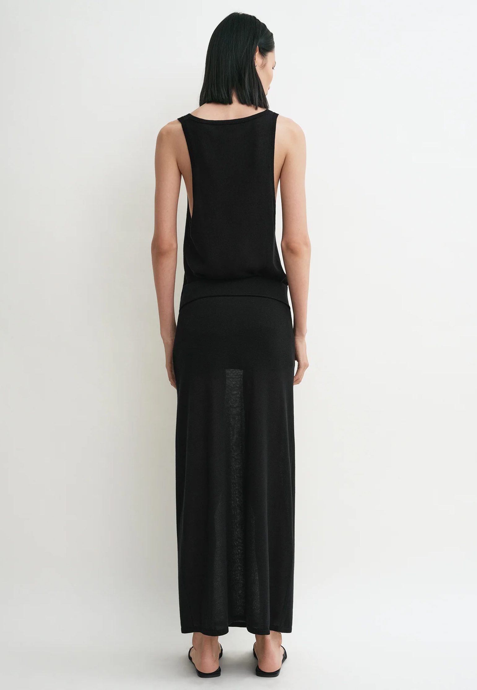 

Юбка TOTEME, Черный, Черный