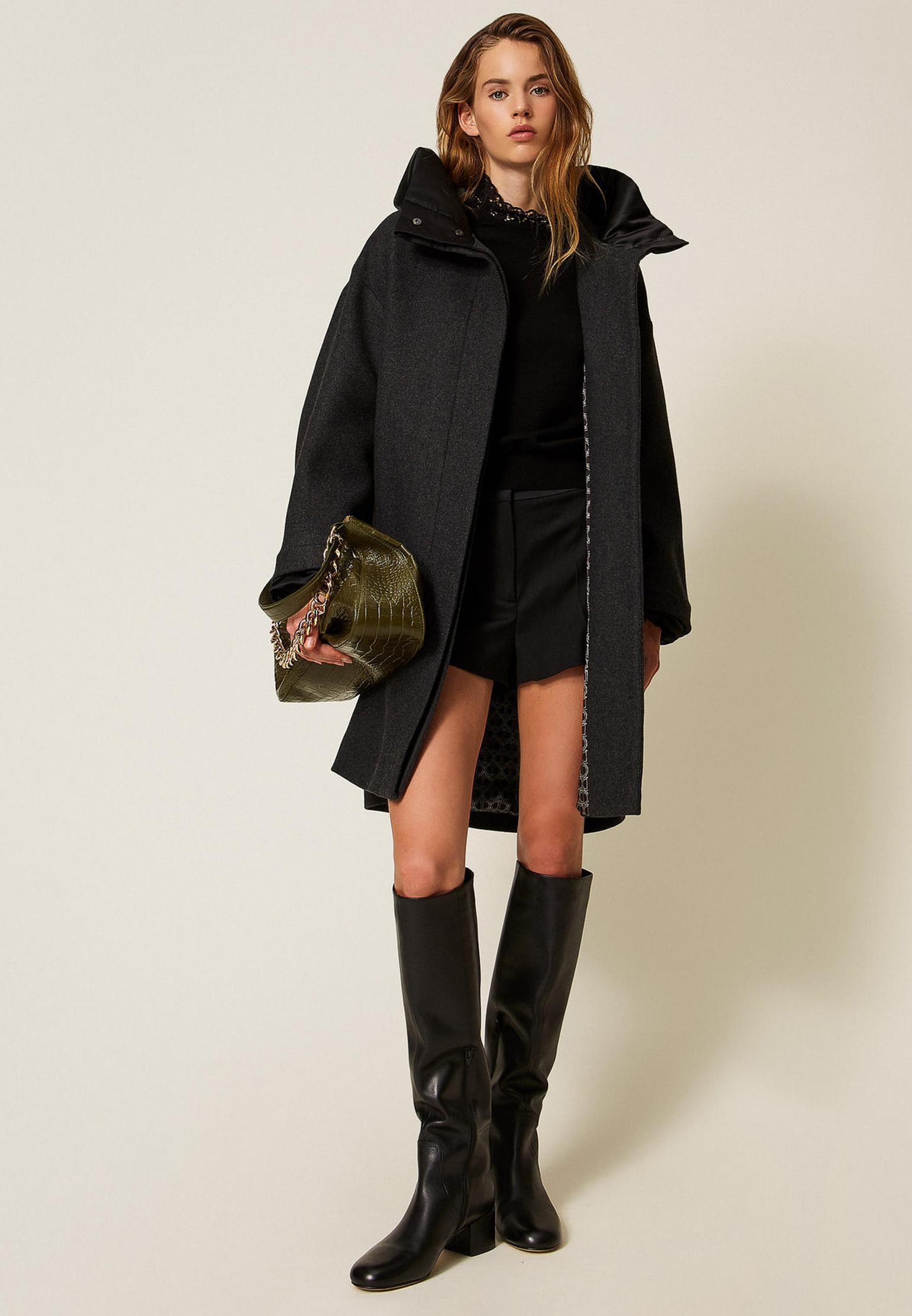 

Джемпер TWINSET Milano, Черный, Черный