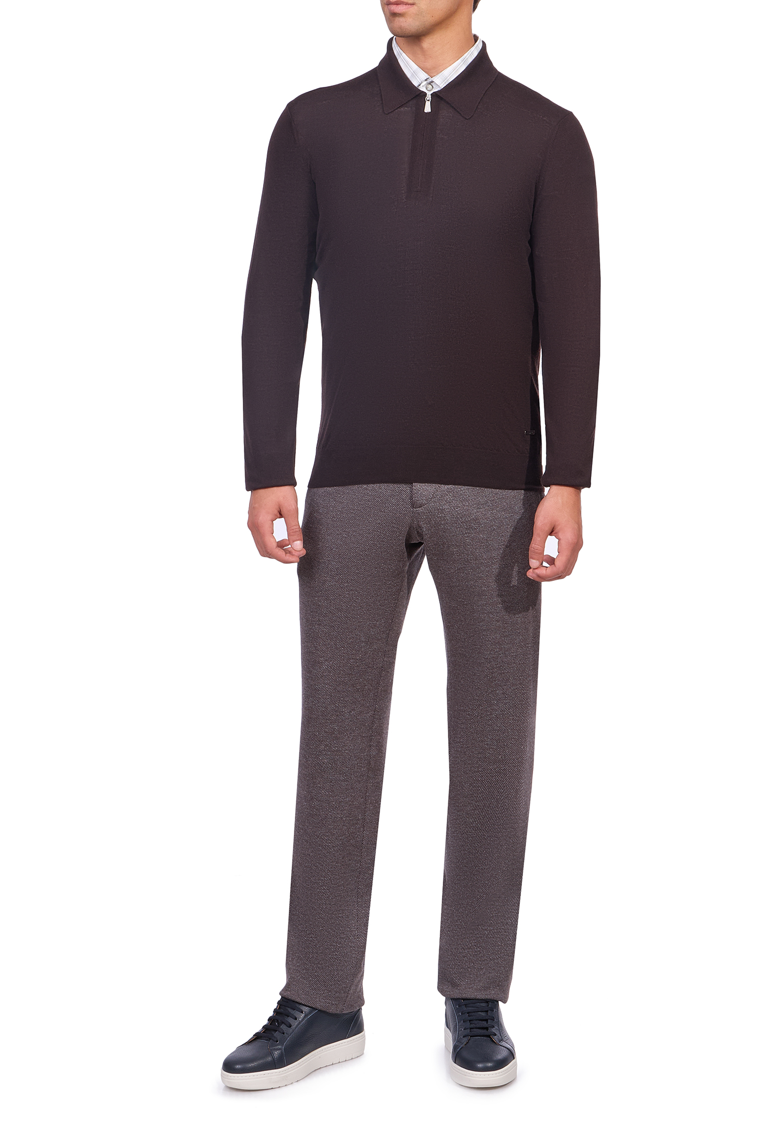 

Рубашка-поло MANDELLI, Коричневый, Коричневый