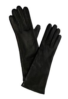 Черные перчатки LUISA SPAGNOLI