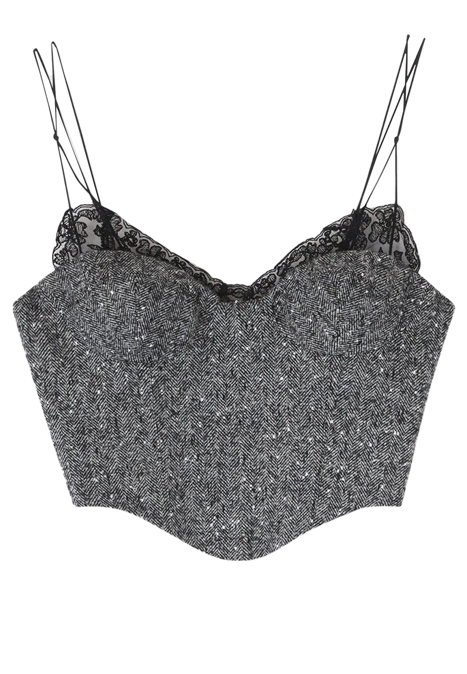 

Топ ERMANNO SCERVINO, Черный, Черный