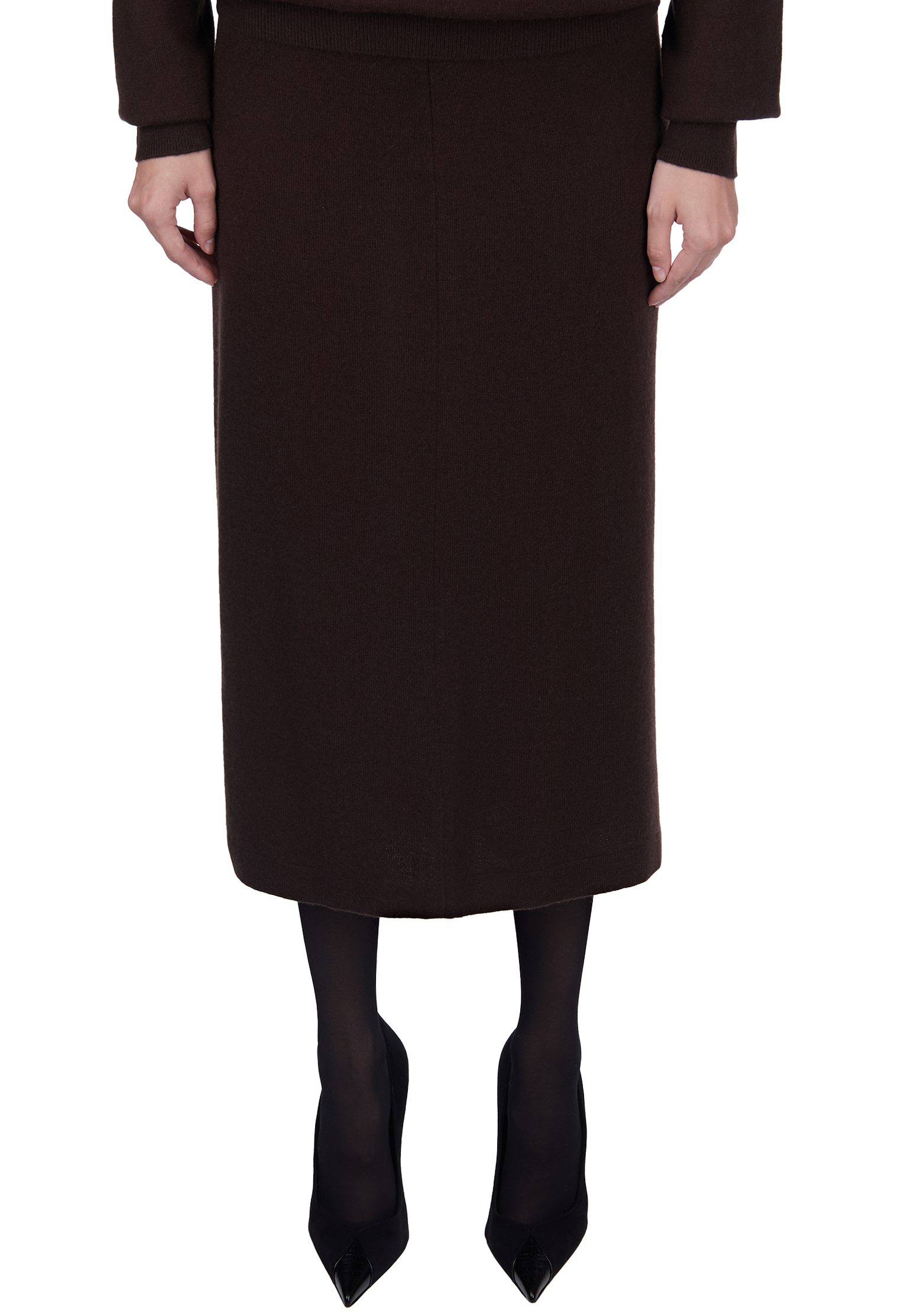 

Юбка ALLUDE, Коричневый, Коричневый