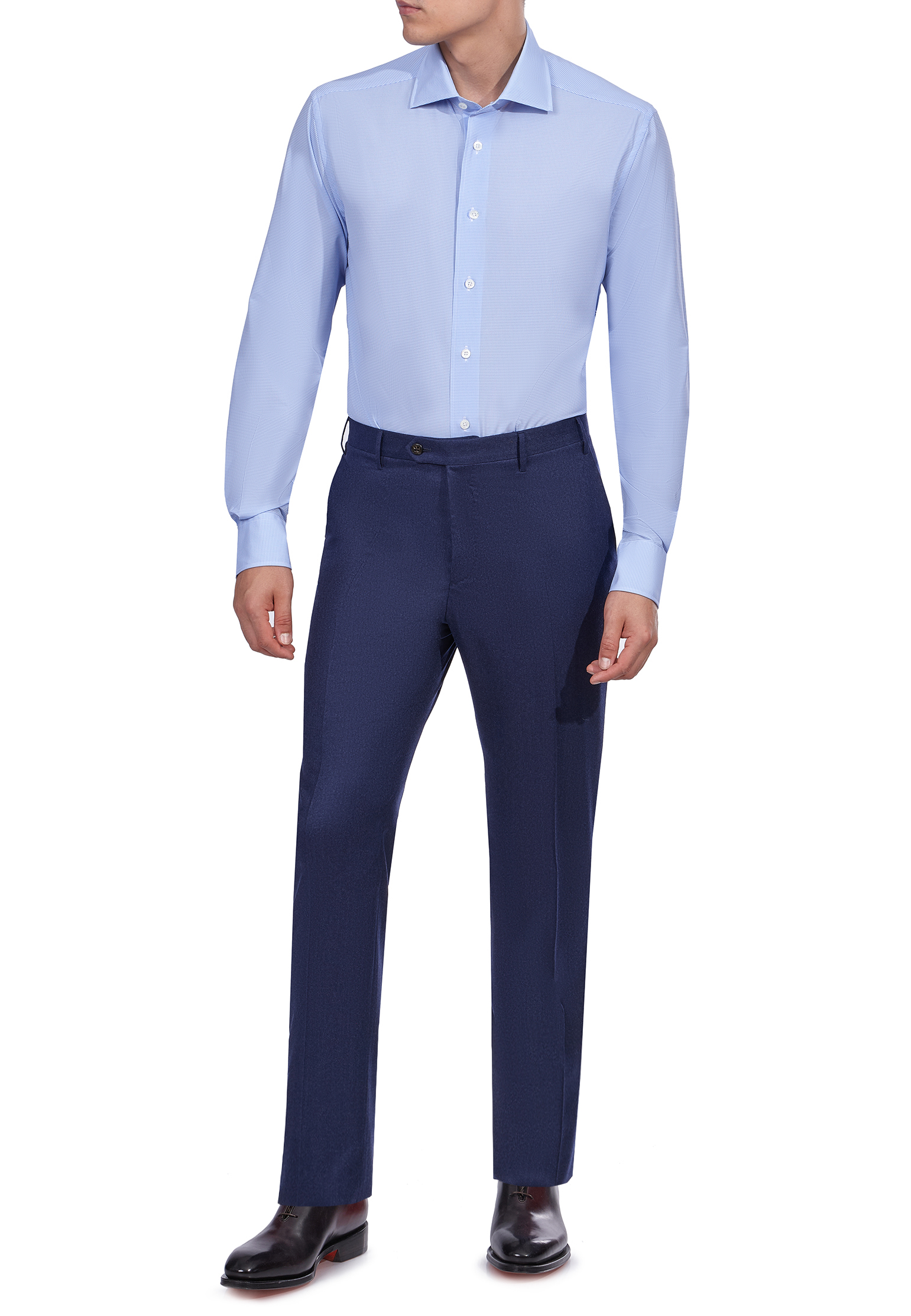 

Рубашка CORNELIANI, Голубой, Голубой