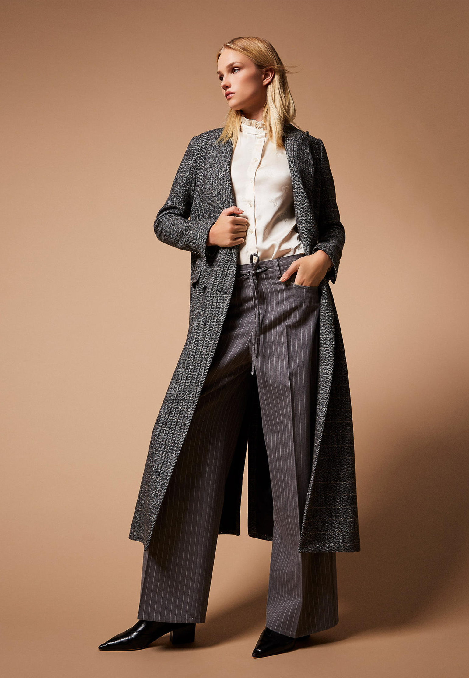 

Брюки TWINSET Milano, Серый, Серый