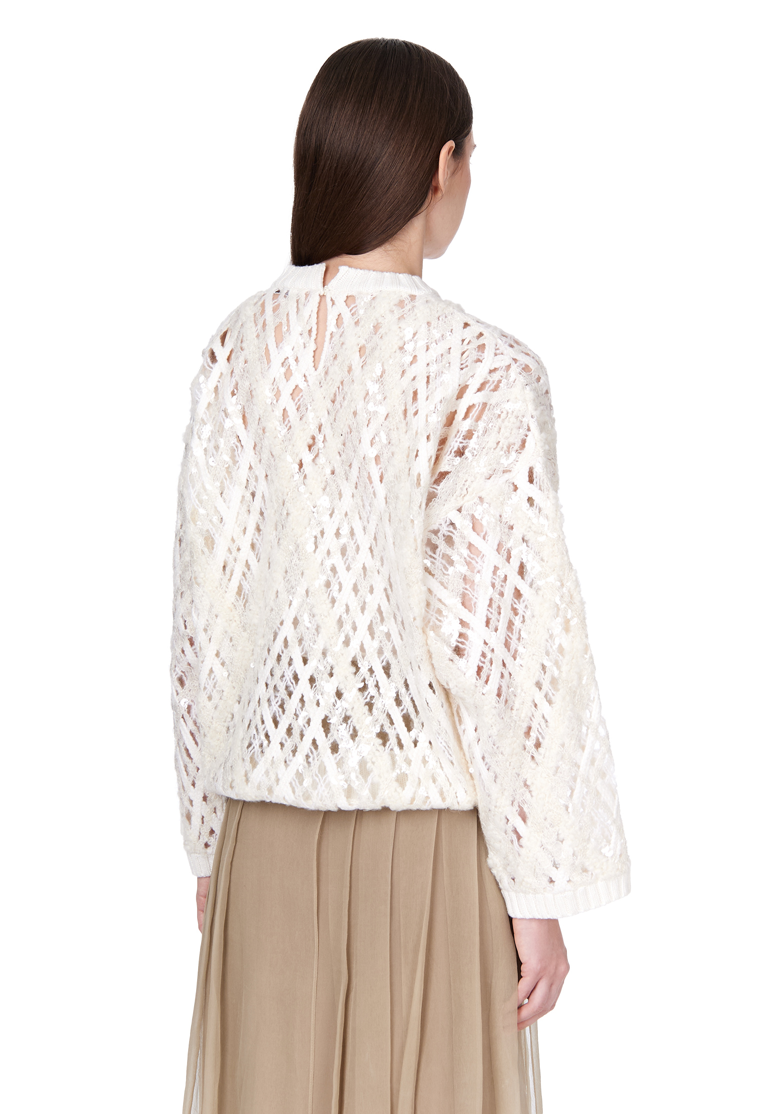 

Джемпер BRUNELLO CUCINELLI, Белый, Белый