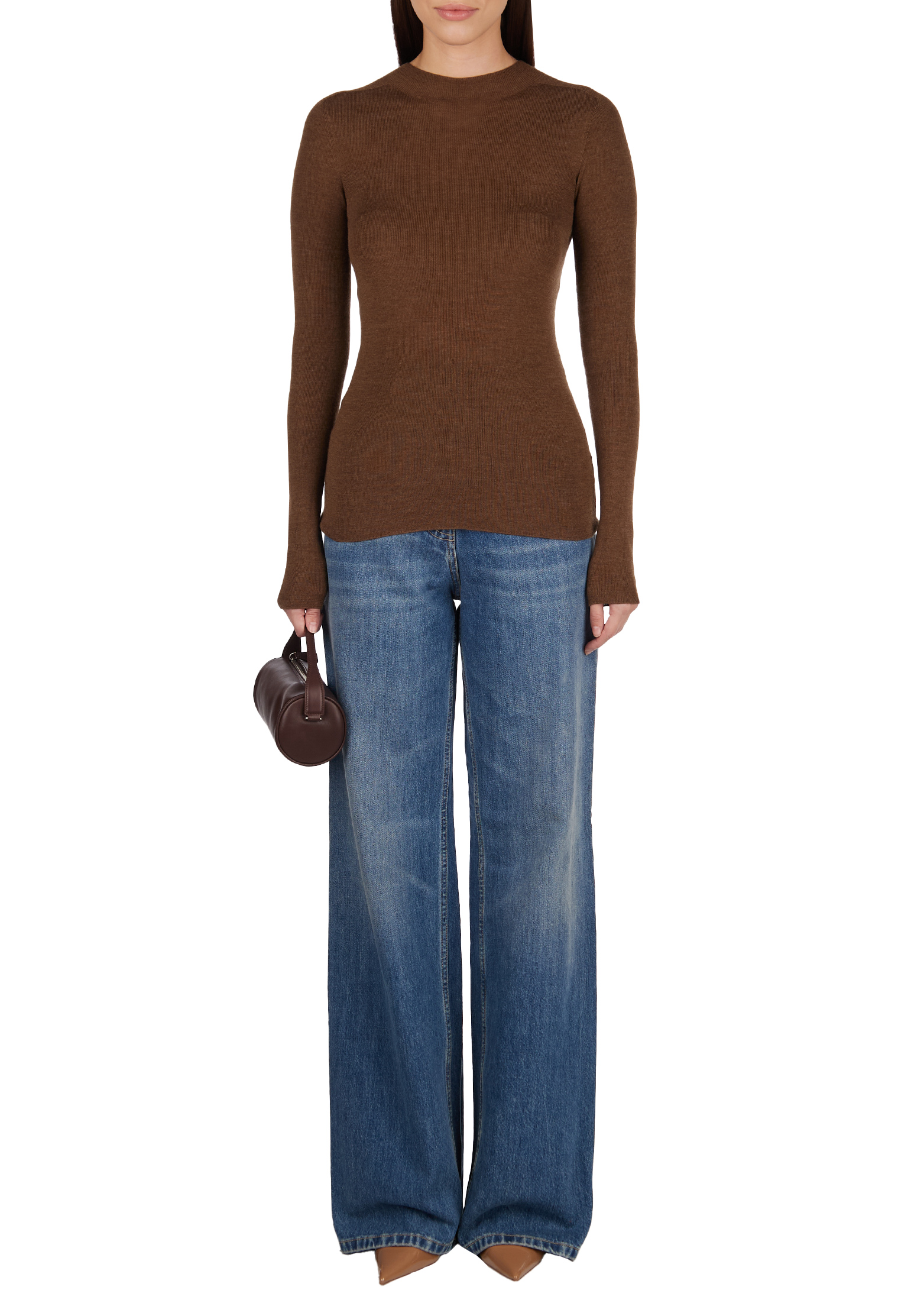 

Джемпер SFILATO, Коричневый, Коричневый