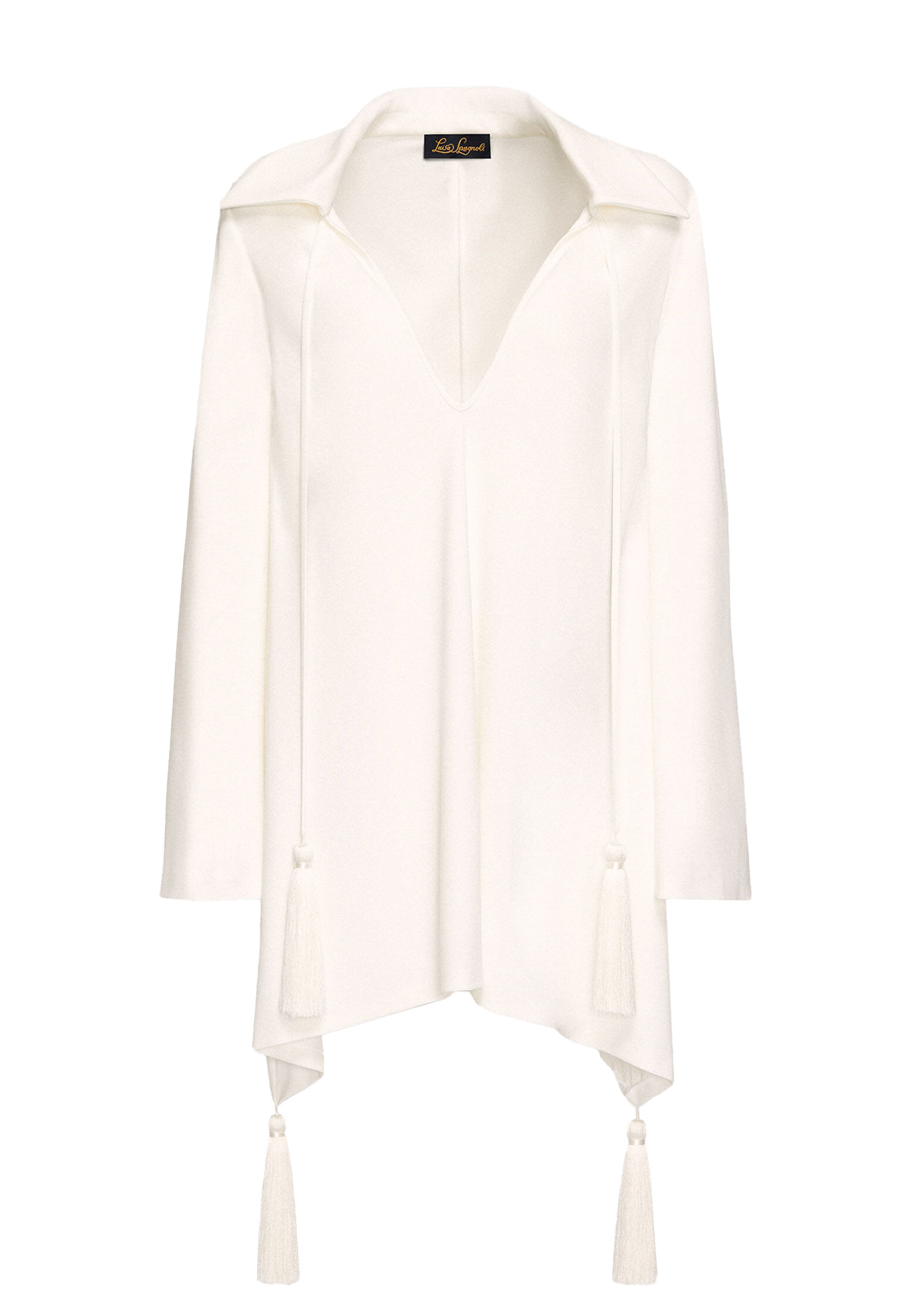 Блуза LUISA SPAGNOLI Белый, размер L 175415 - фото 1