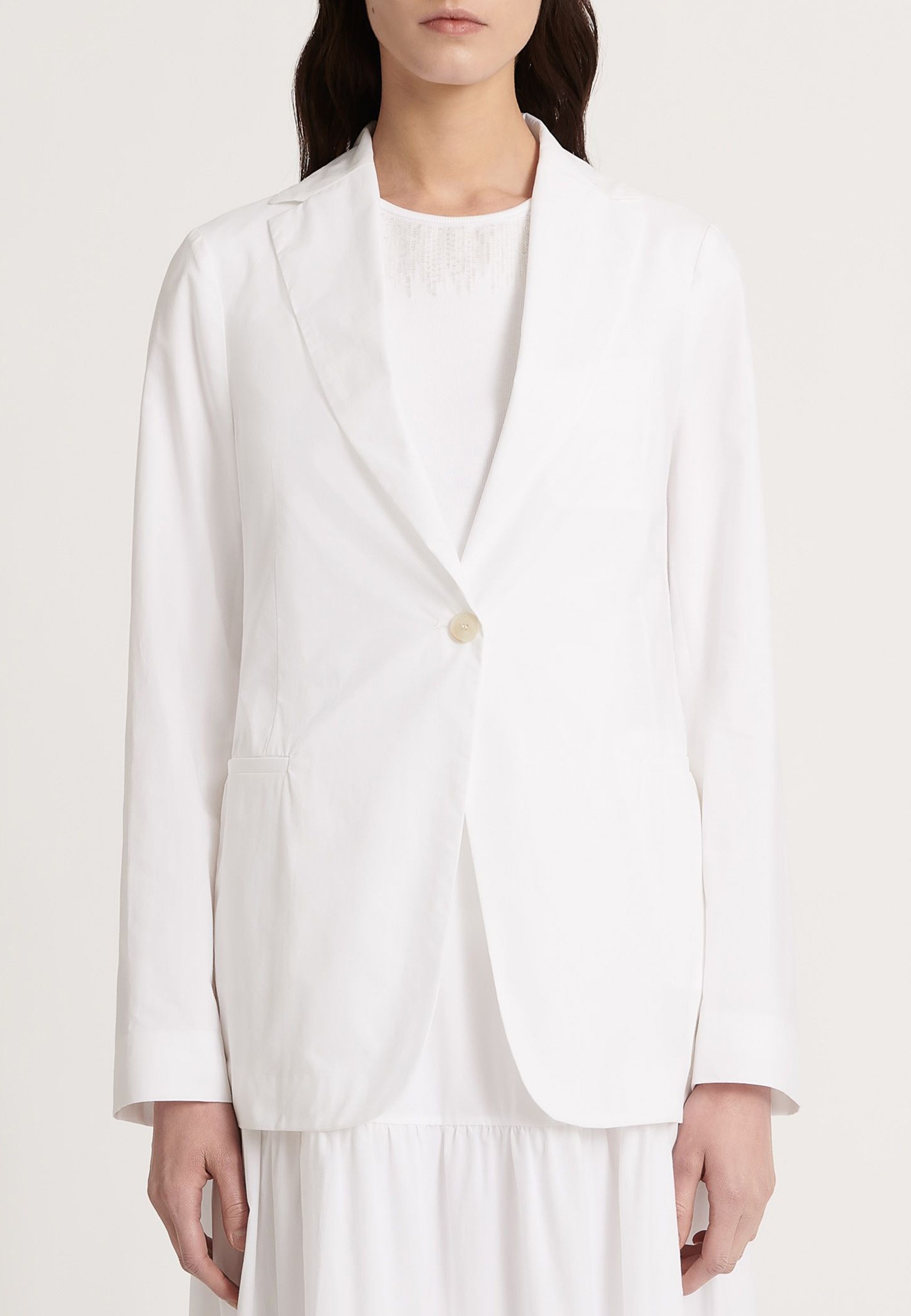Пиджак FABIANA FILIPPI Белый, размер 40 127188 - фото 1