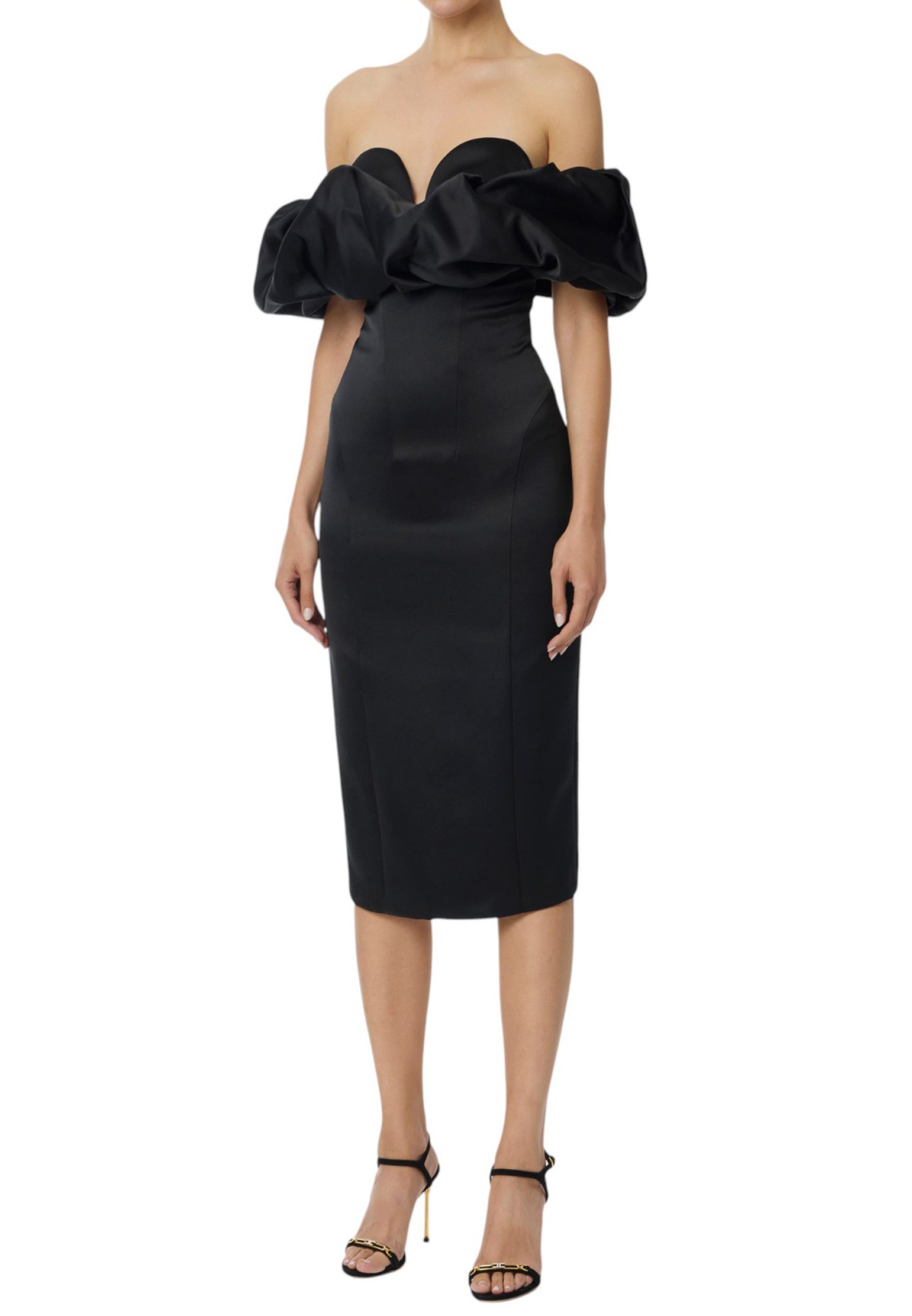 

Платье ELISABETTA FRANCHI, Черный, Черный