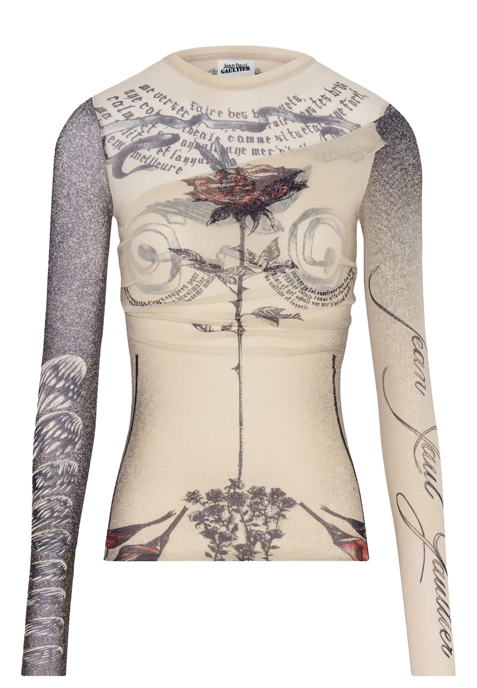 

Топ J.P.GAULTIER, Белый, Белый