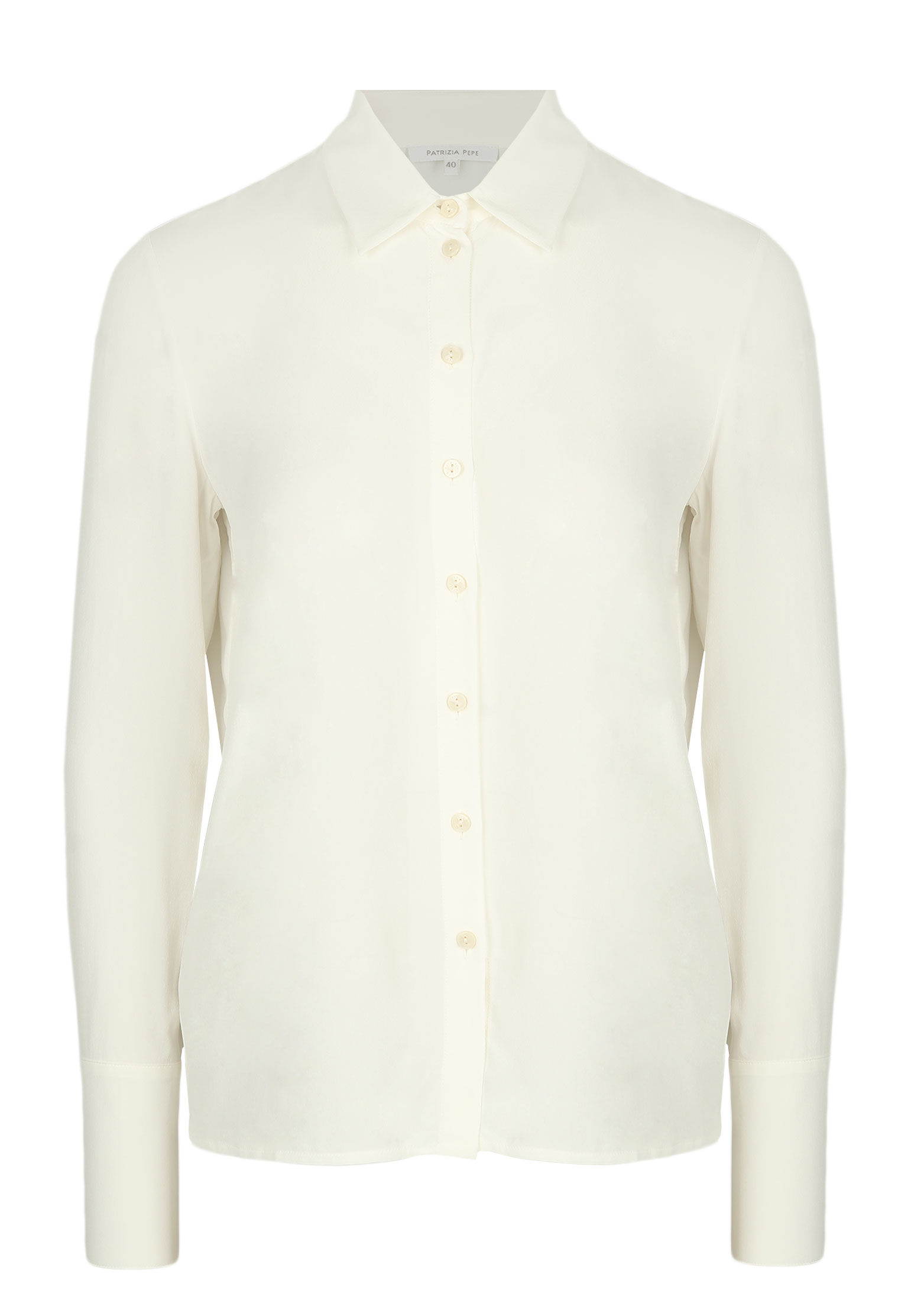 Рубашка PATRIZIA PEPE Белый, размер 38
