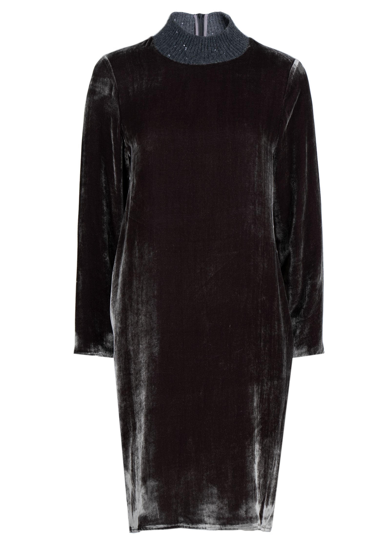 Платье FABIANA FILIPPI Серый, размер 44