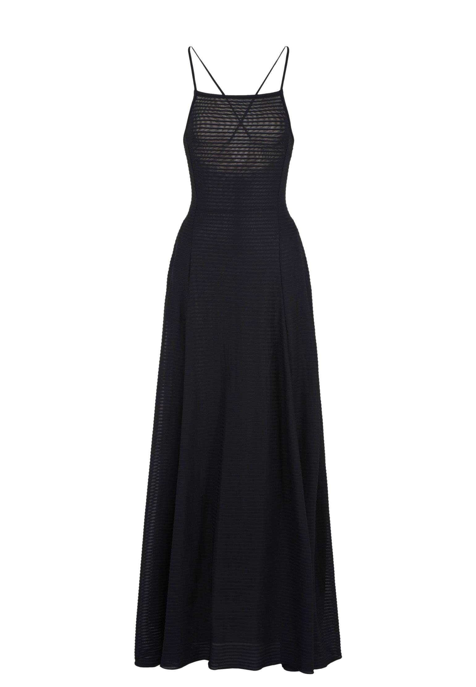 Платье EMPORIO ARMANI Черный, размер 40