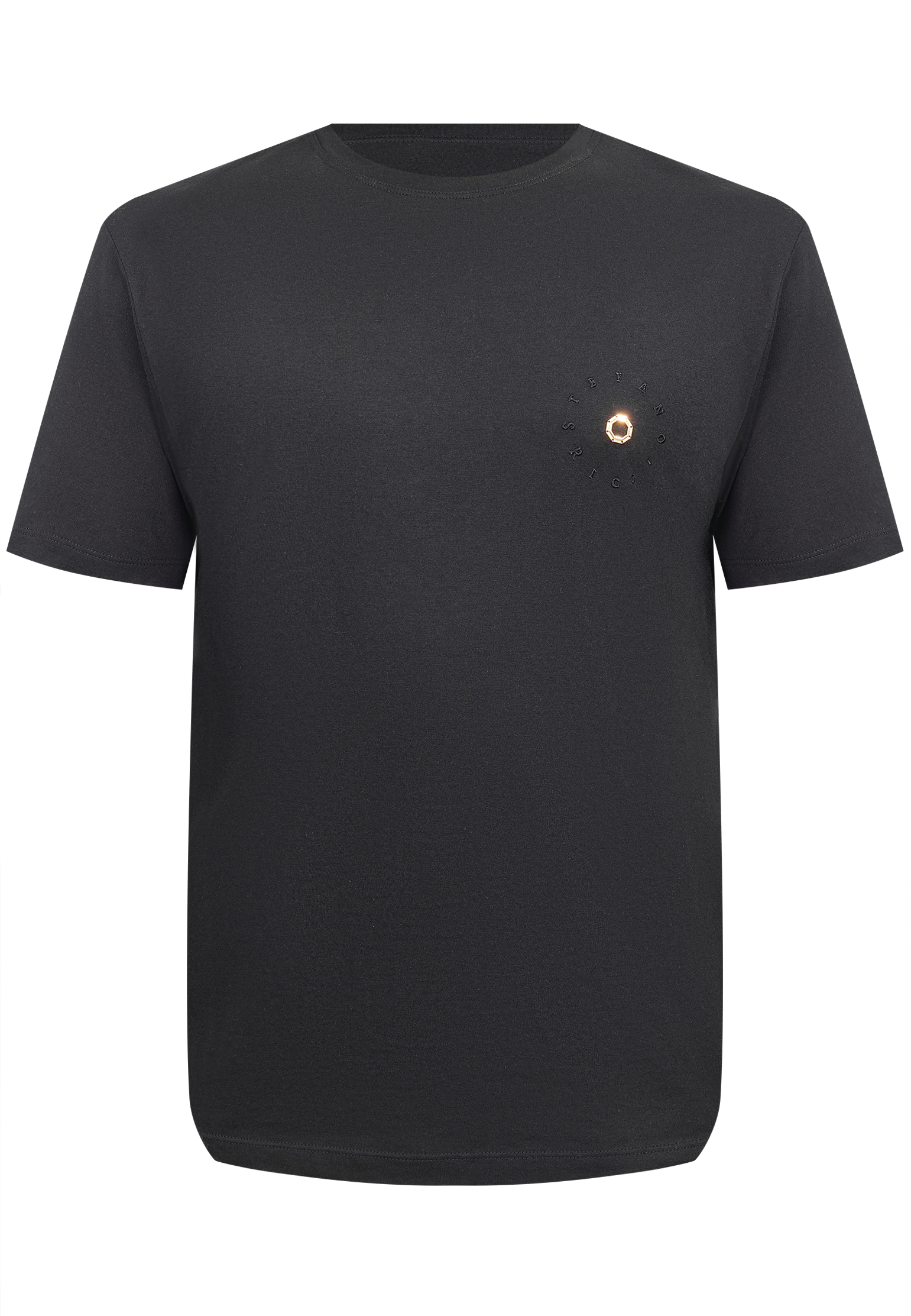 

Футболка STEFANO RICCI, Черный, Черный