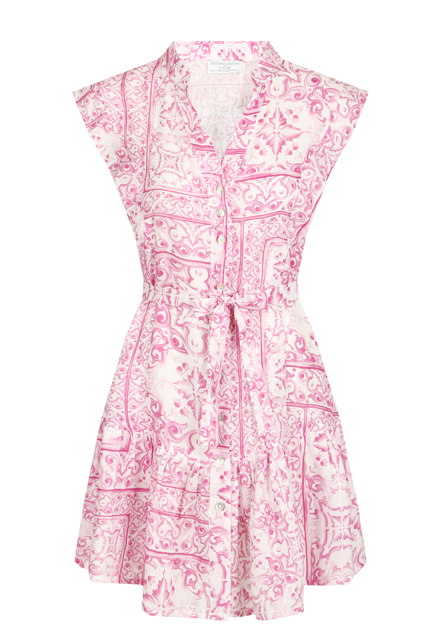 Платье POSITANO COUTURE BY BLITZ Розовый, размер M