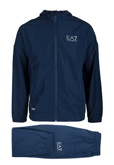 Синий спортивный костюм EA7