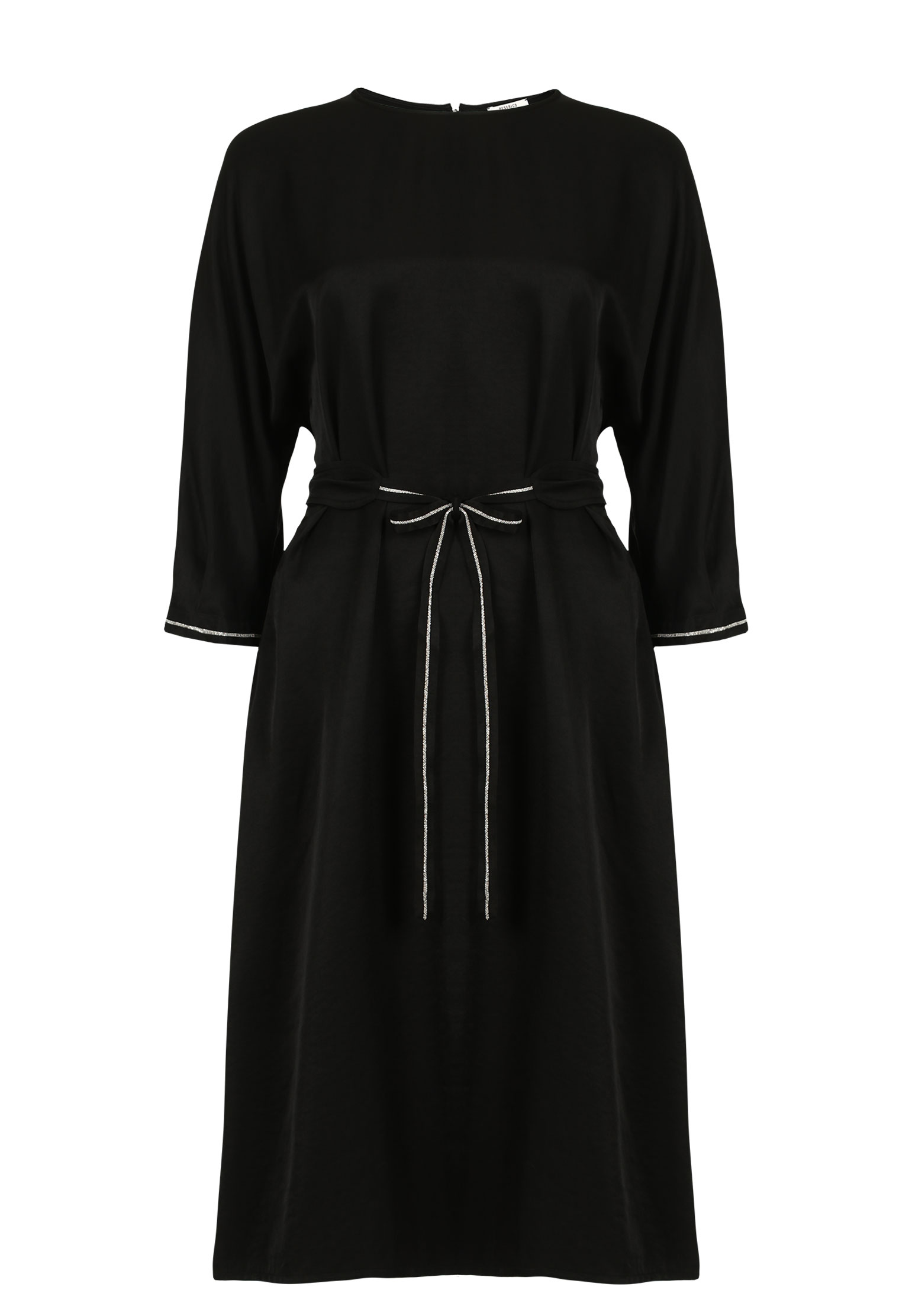 Платье PESERICO Черный, размер 52 165258 - фото 1