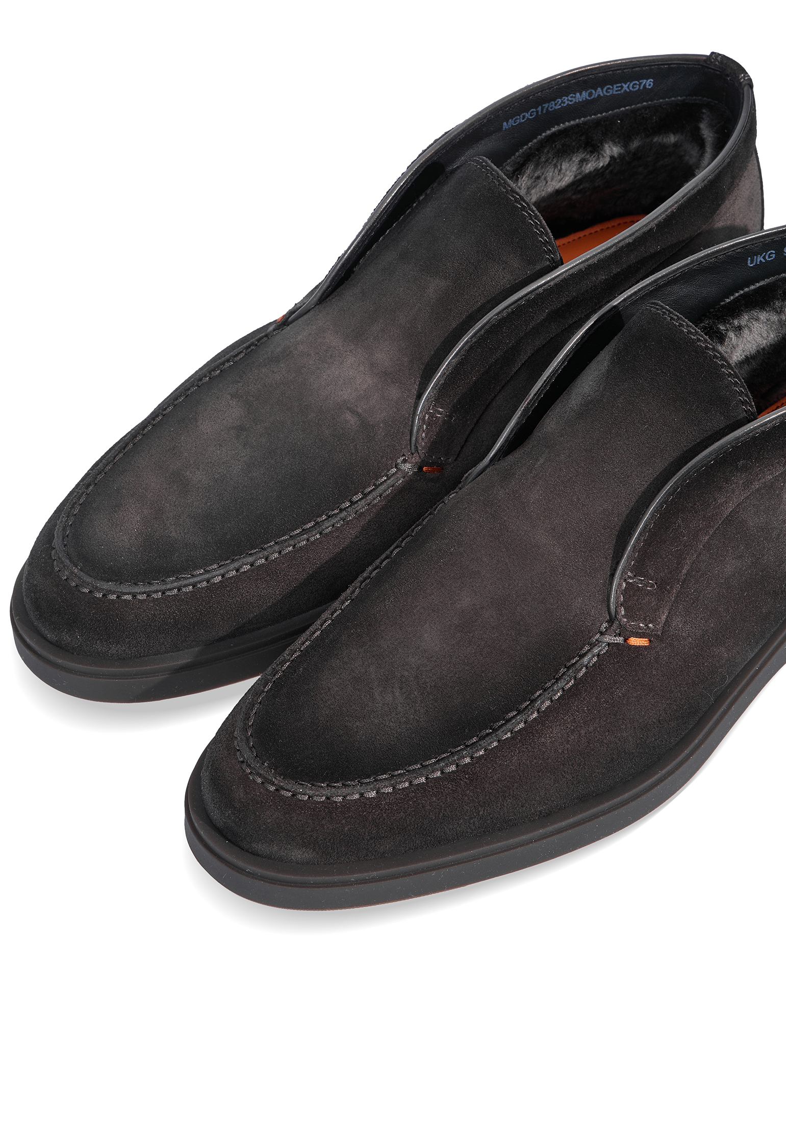 

Полуботинки SANTONI, Коричневый, Коричневый