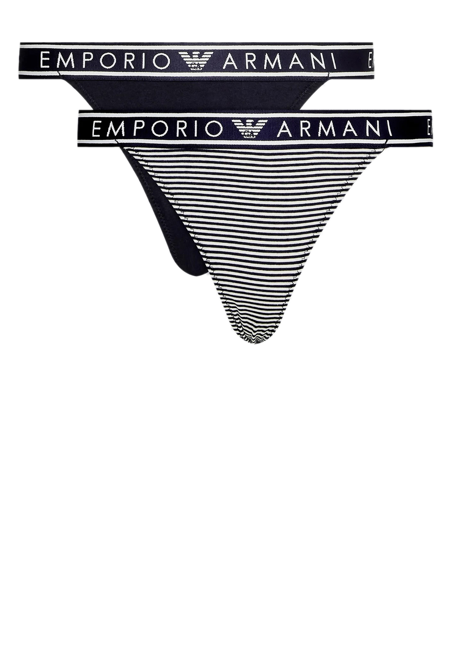 Трусы EMPORIO ARMANI Underwear синего цвета
