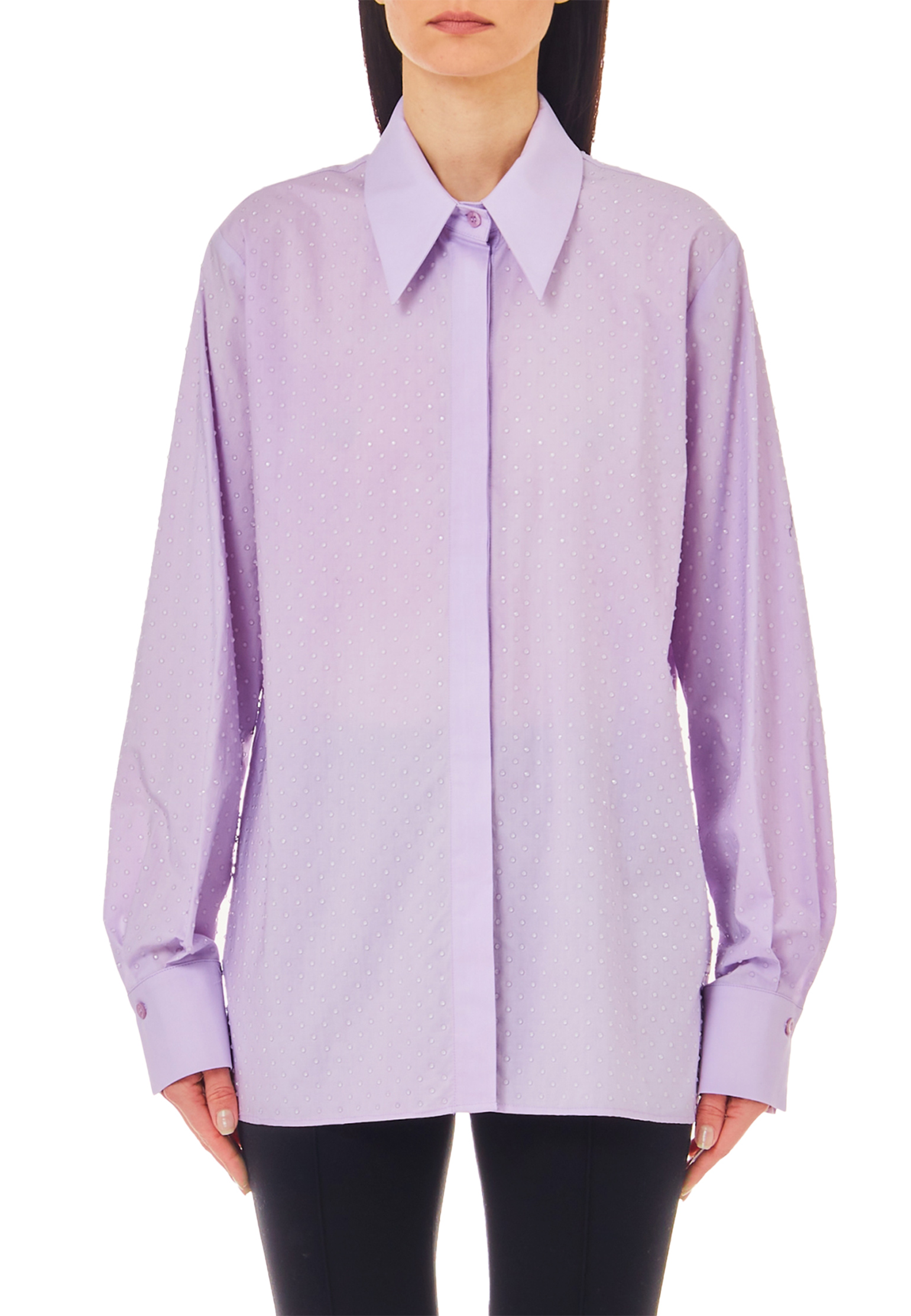 Рубашка LIU JO Фиолетовый, размер 38