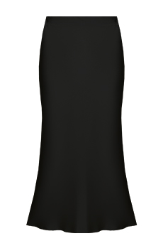 Атласная юбка с эластичным поясом ANTONELLI FIRENZE