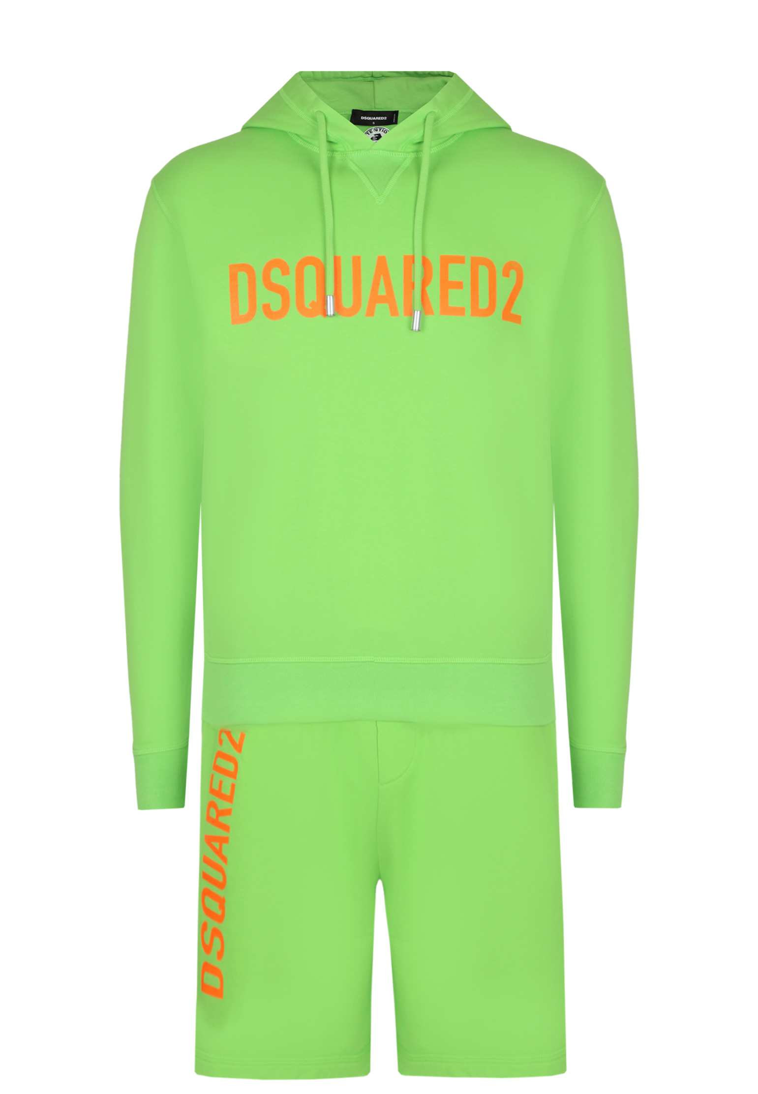 Спортивный костюм DSQUARED2 зеленого цвета