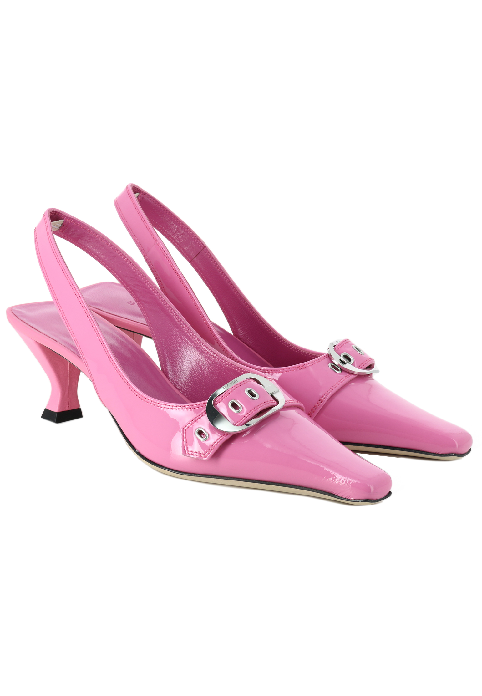 Туфли BY FAR розового цвета