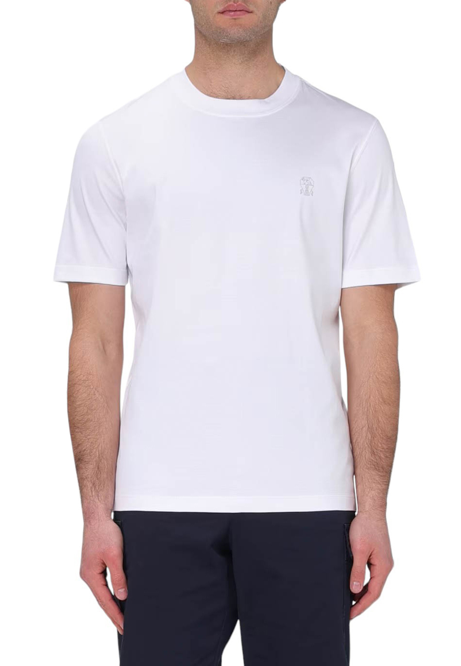 

Футболка BRUNELLO CUCINELLI, Белый, Белый