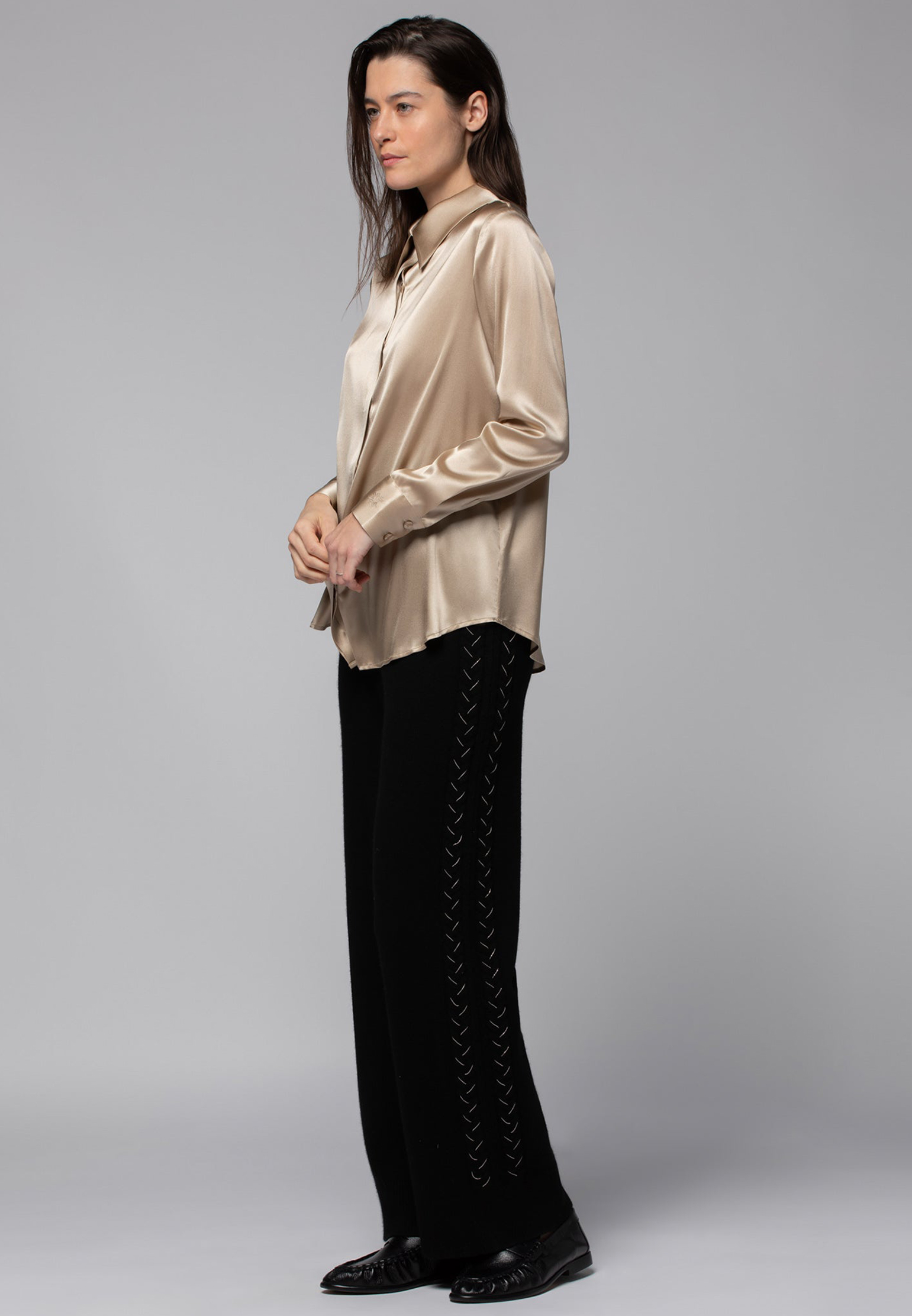 

Брюки MAX&MOI, Черный, Черный