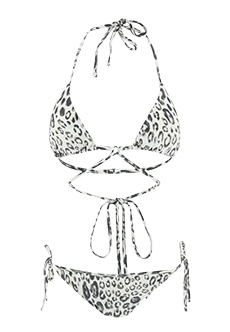 Купальник с анималистичным принтом  EMPORIO ARMANI Underwear