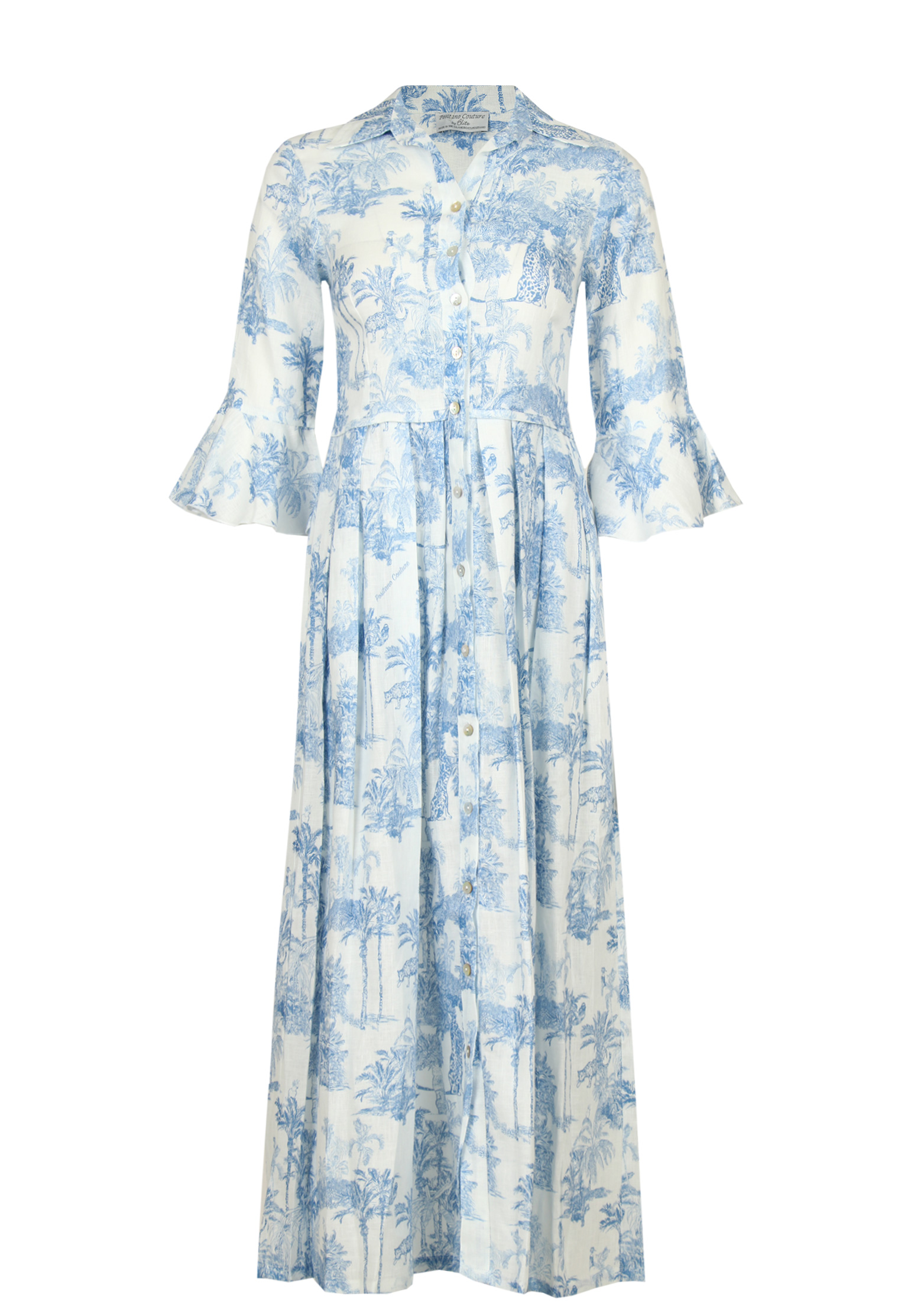 Платье Positano Couture by Blitz Голубой, размер XS 156867 - фото 1