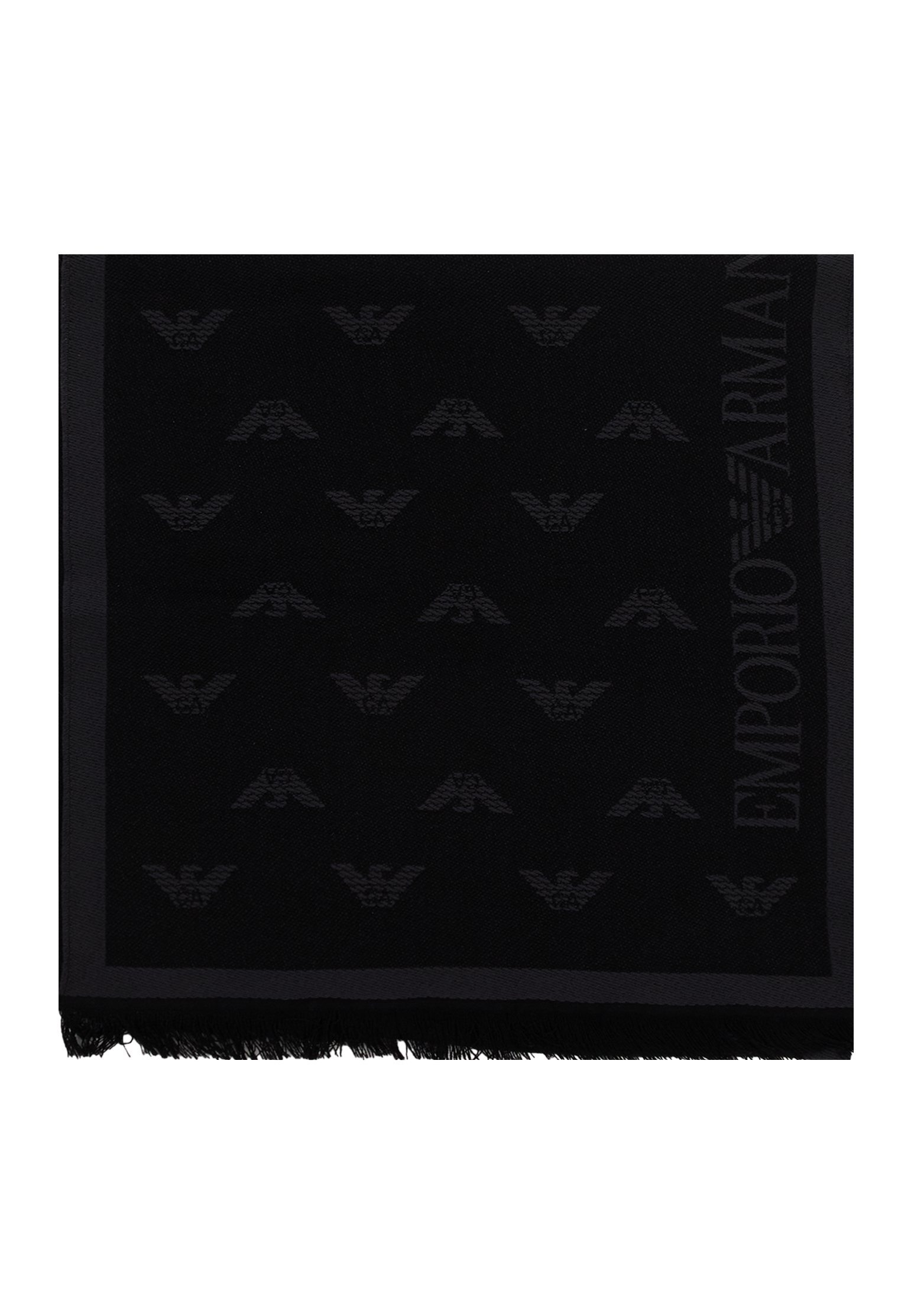 

Шарф EMPORIO ARMANI, Черный, Черный