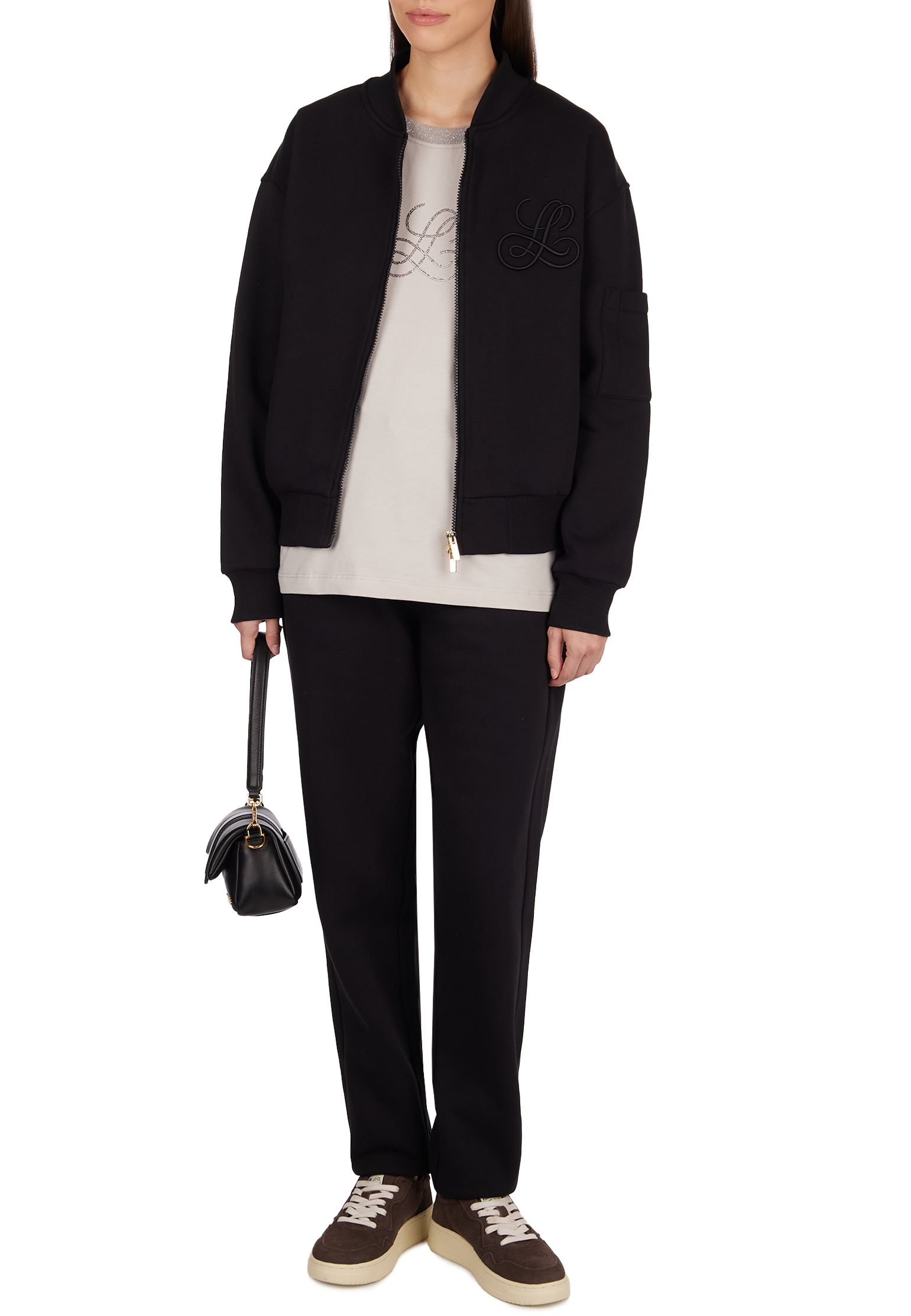 

Брюки LUISA SPAGNOLI, Черный, Черный