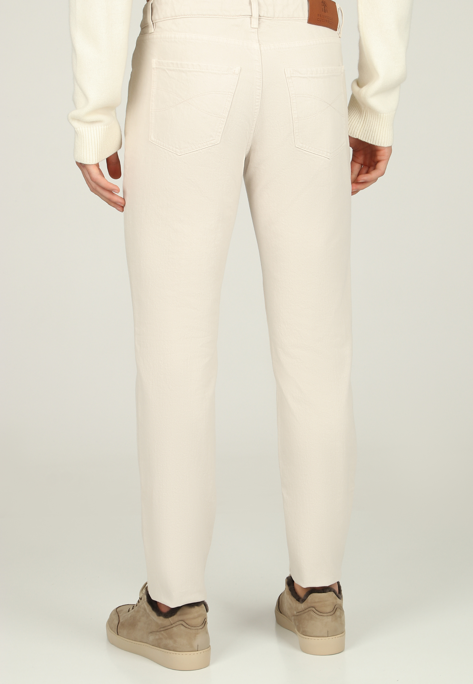 

Джинсы BRUNELLO CUCINELLI, Белый, Белый