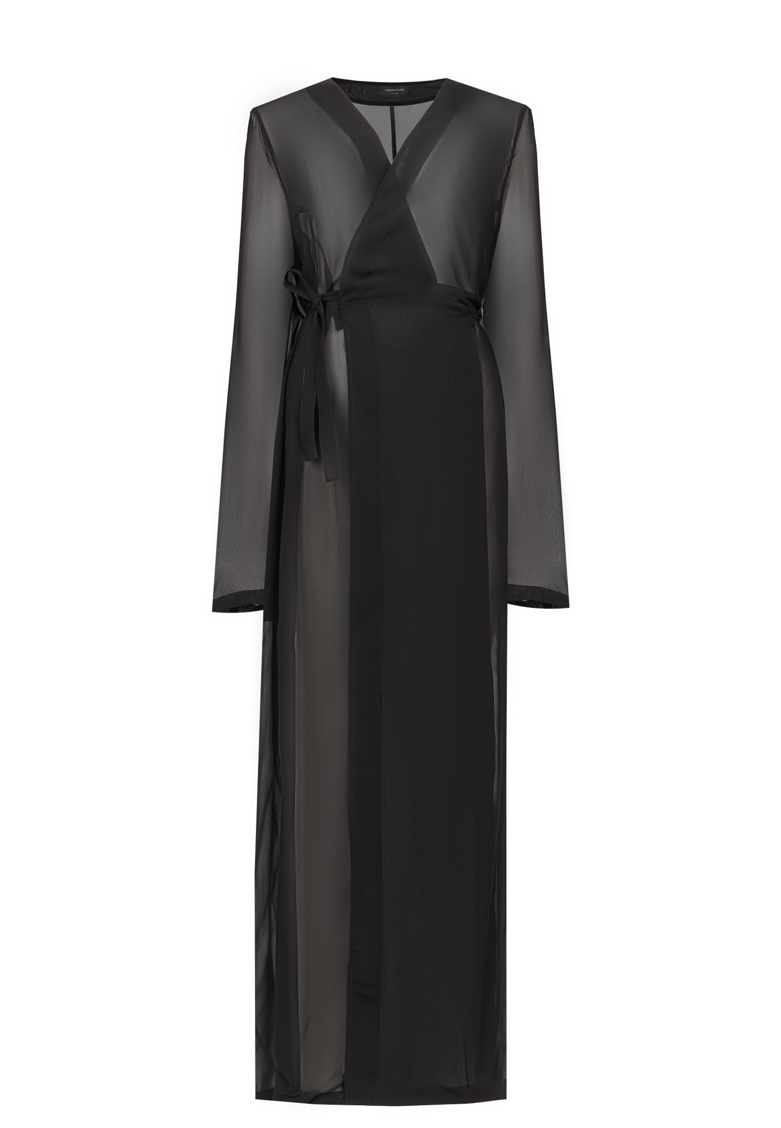 Платье FABIANA FILIPPI Черный, размер 44 174500 - фото 1