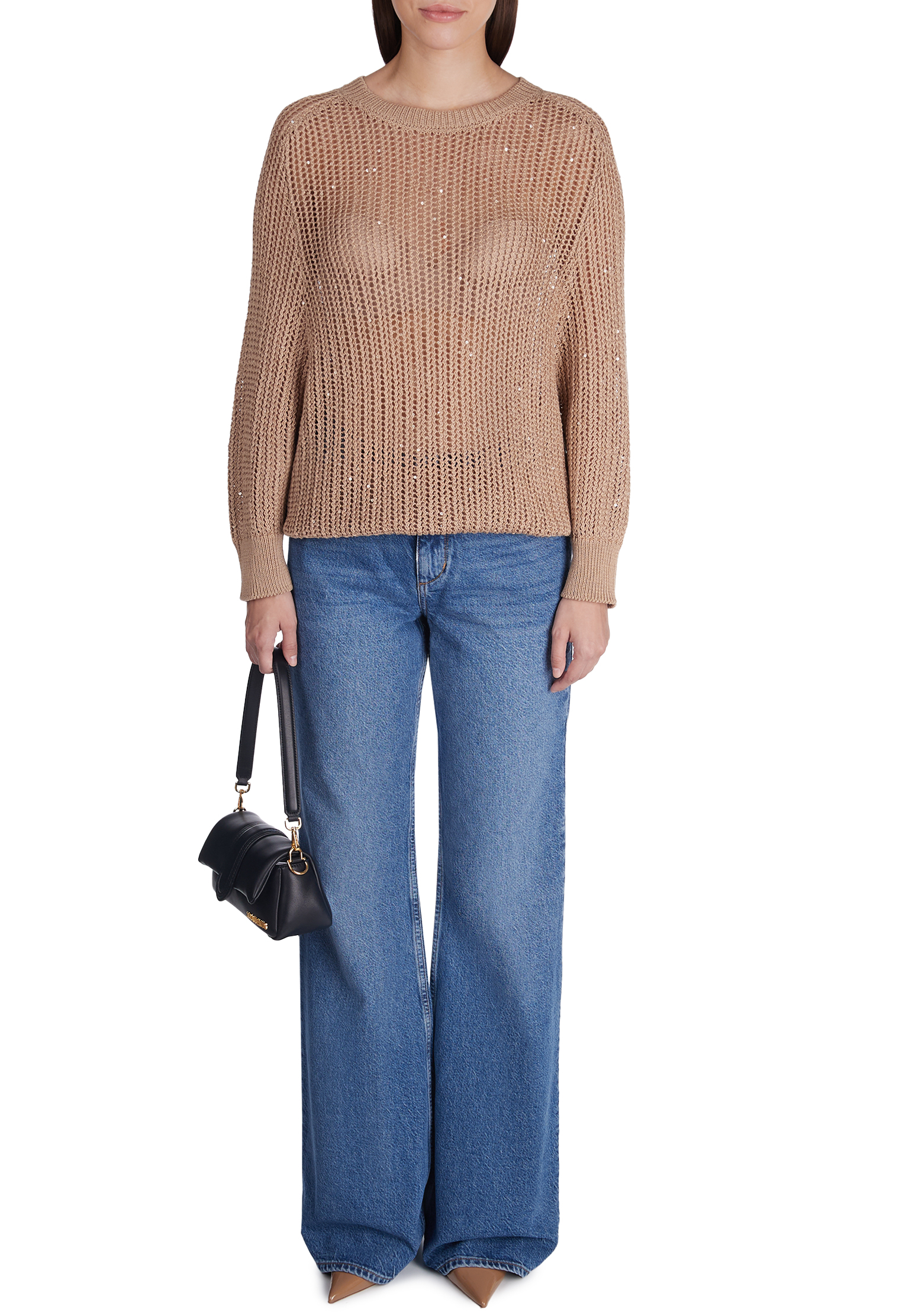 

Джемпер PESERICO, Коричневый, Коричневый